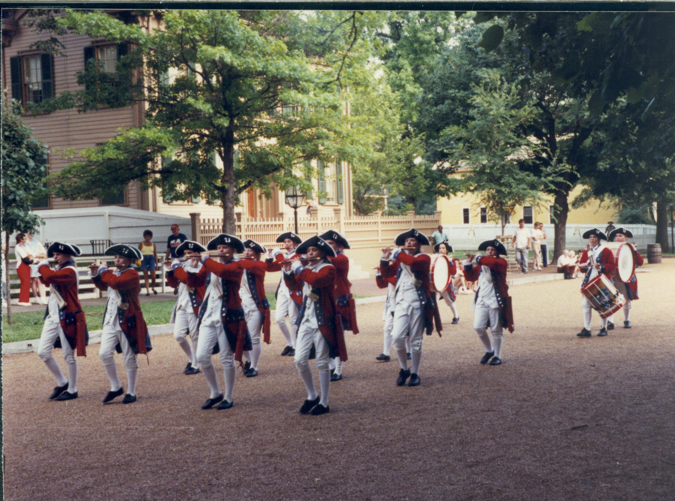 NA Lincoln Home NHS- Lincoln Festival, 471629 Lincoln Festival, fife and drum