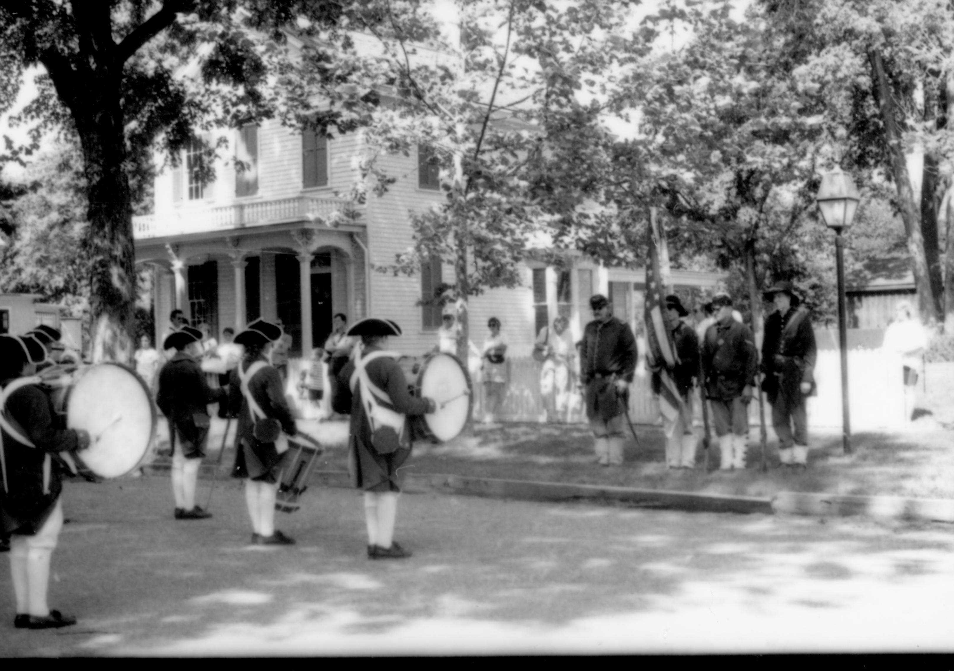 NA Lincoln Home NHS- Lincoln Festival, 90-7-3 Lincoln Festival, fife and drum