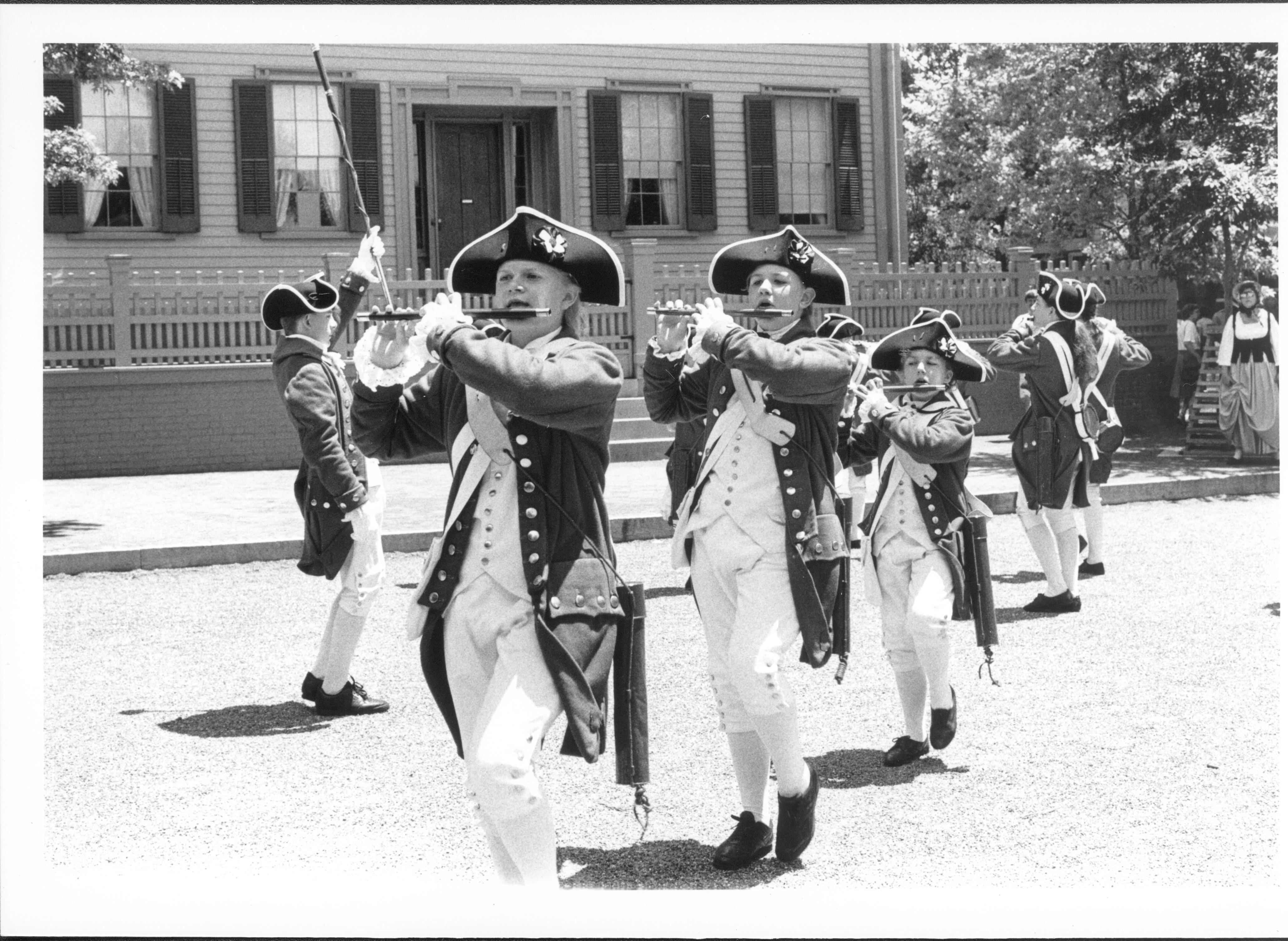 Alton Fife and Drum Corps Lincoln Home NHS- Lincoln Festival, 90-7-5 Lincoln Festival