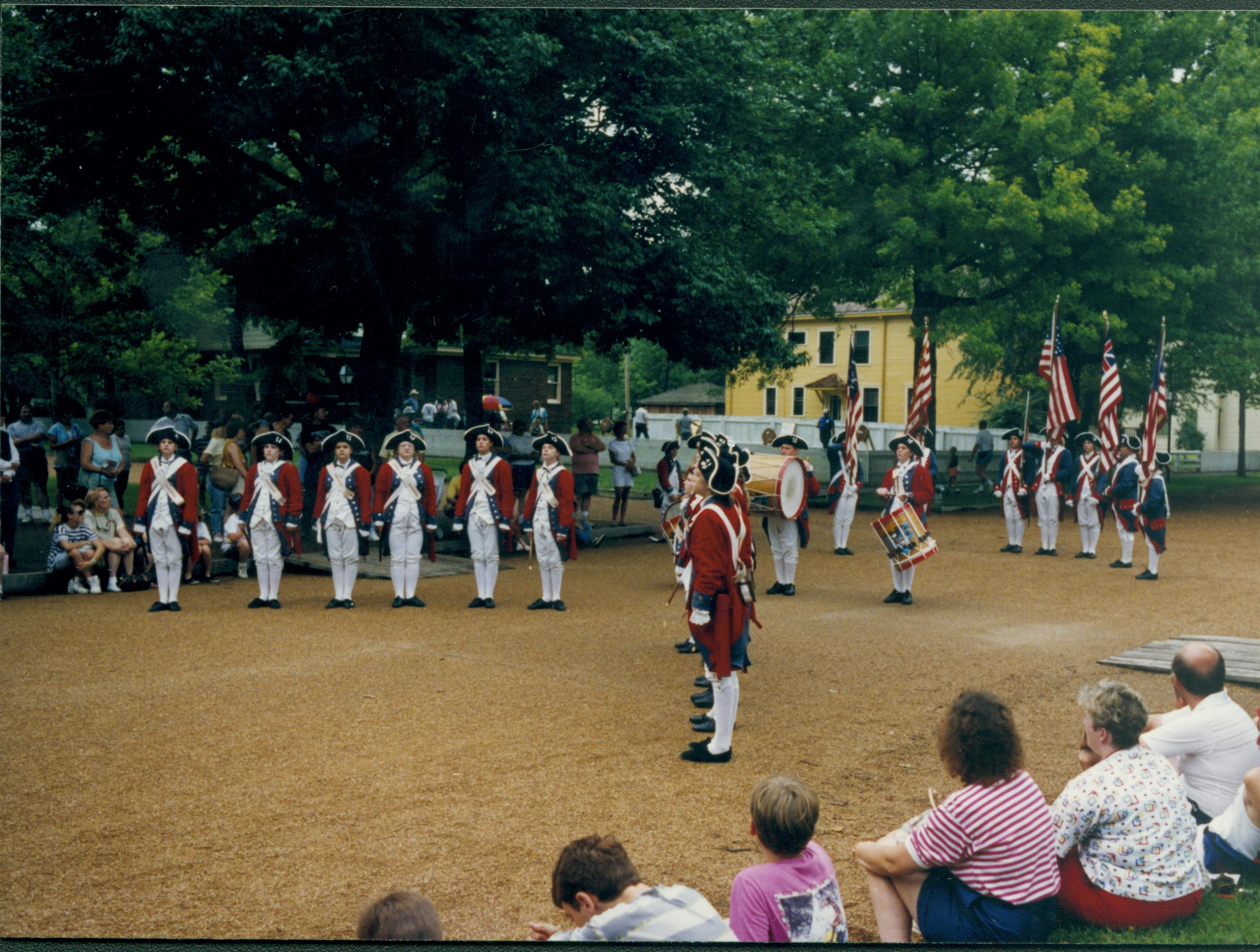 NA Lincoln Home NHS- Lincoln Festival, 205421 Lincoln Festival, fife and drum