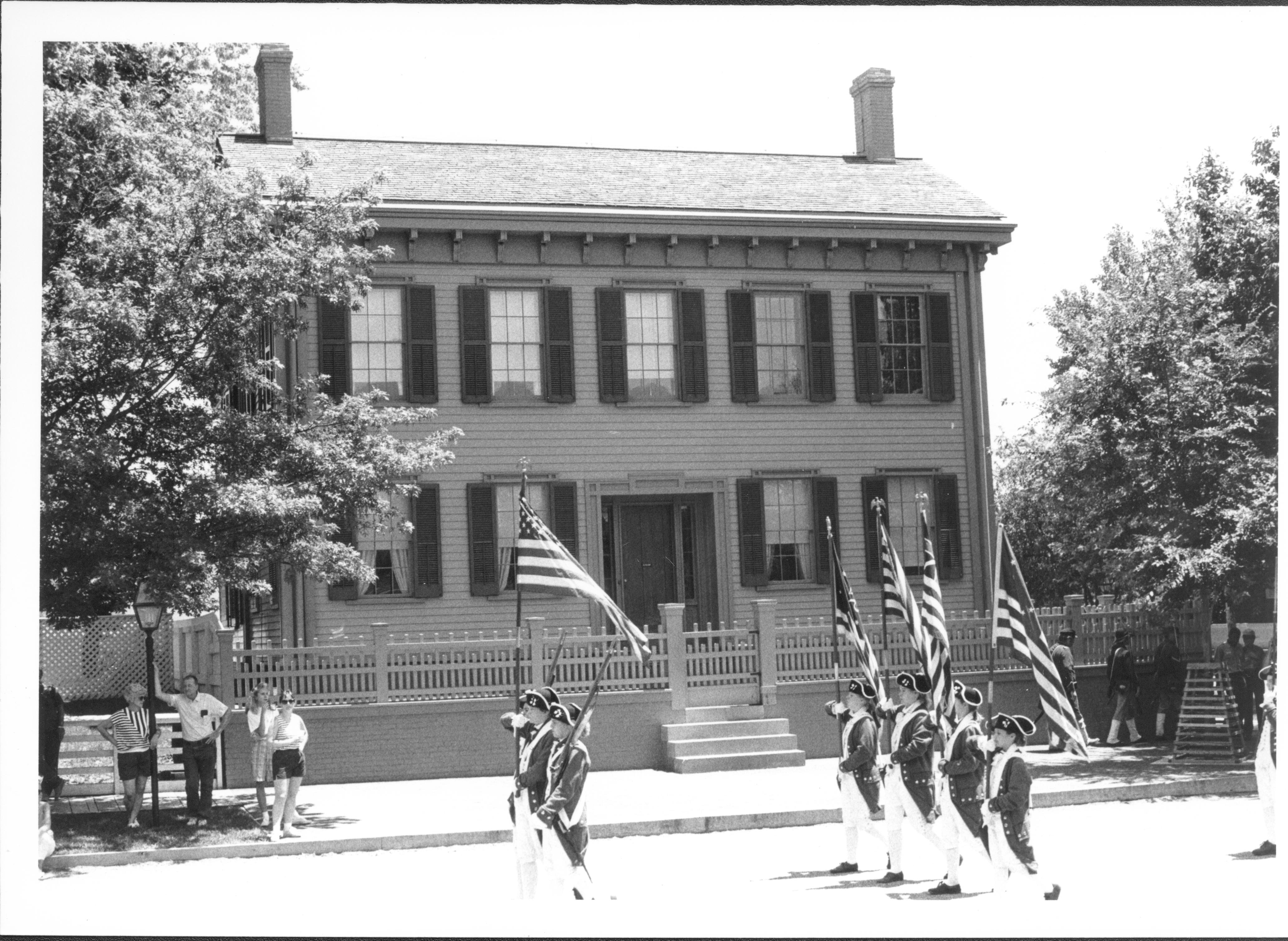 Alton Fife and Drum Corps Lincoln Home NHS- Lincoln Festival, 90-7-5 Lincoln Festival