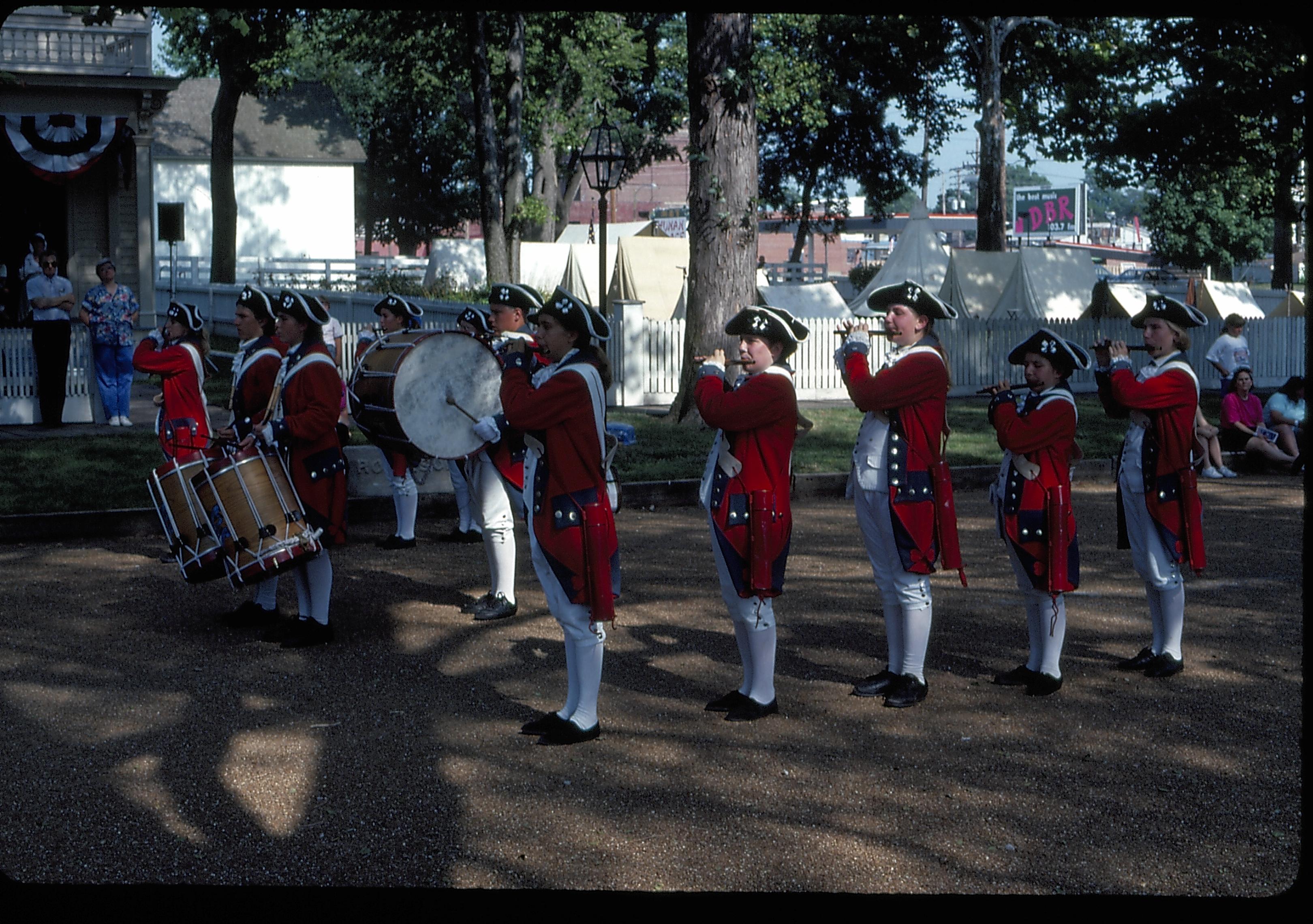 NA Lincoln Home NHS- Lincoln Festival Lincoln Festival, fife and drum