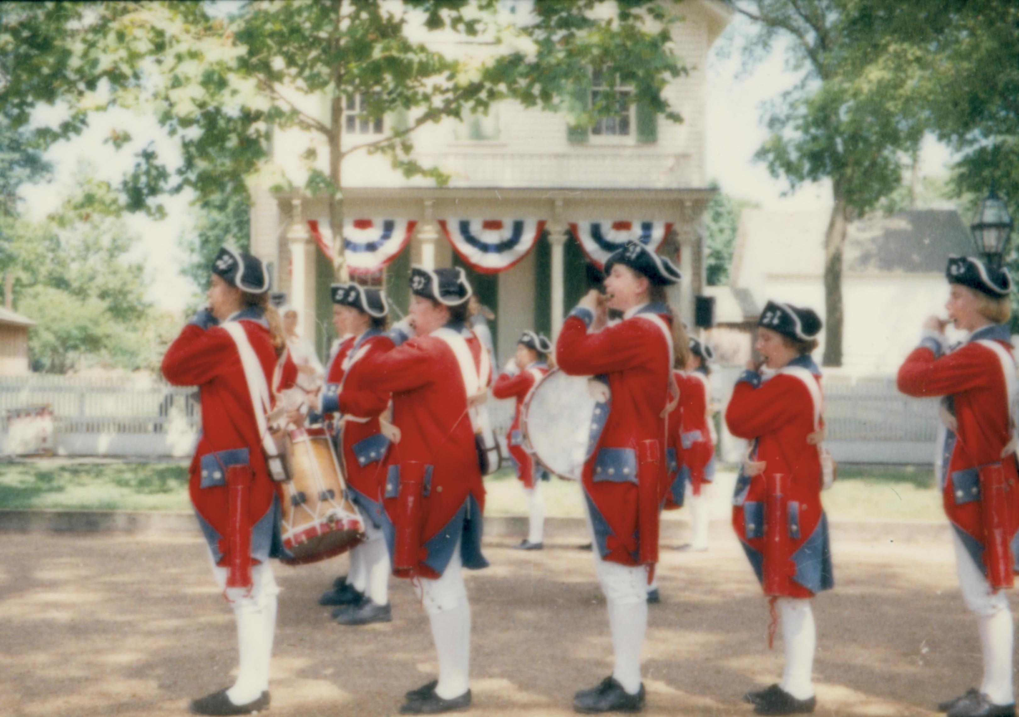 NA Lincoln Home NHS- Lincoln Festival, 75503 Lincoln Festival, fife and drum