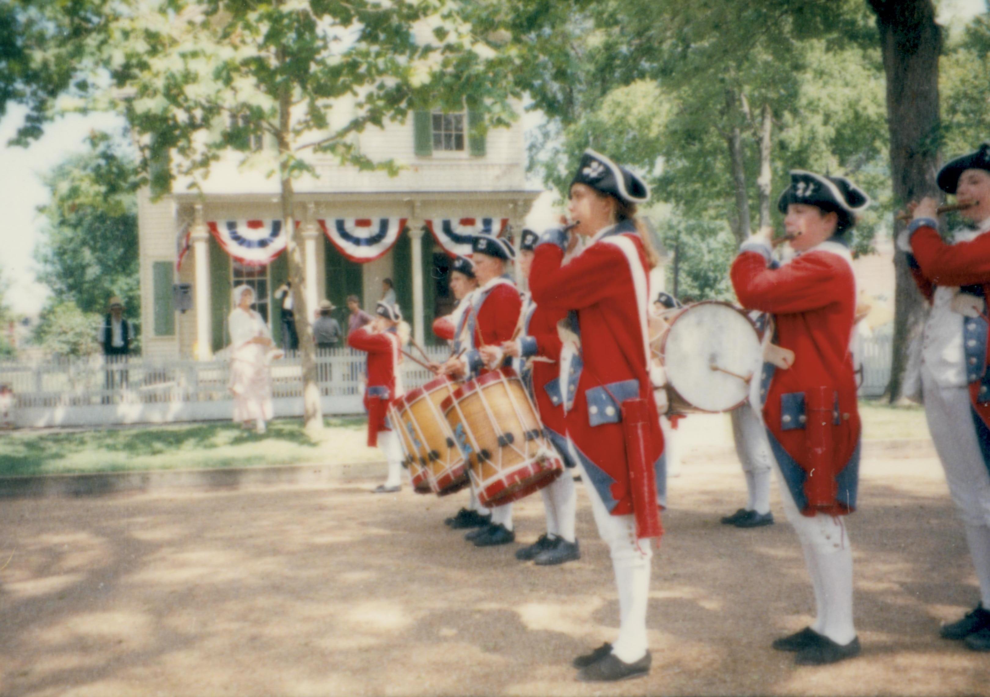 NA Lincoln Home NHS- Lincoln Festival, 75503 Lincoln Festival, fife and drum