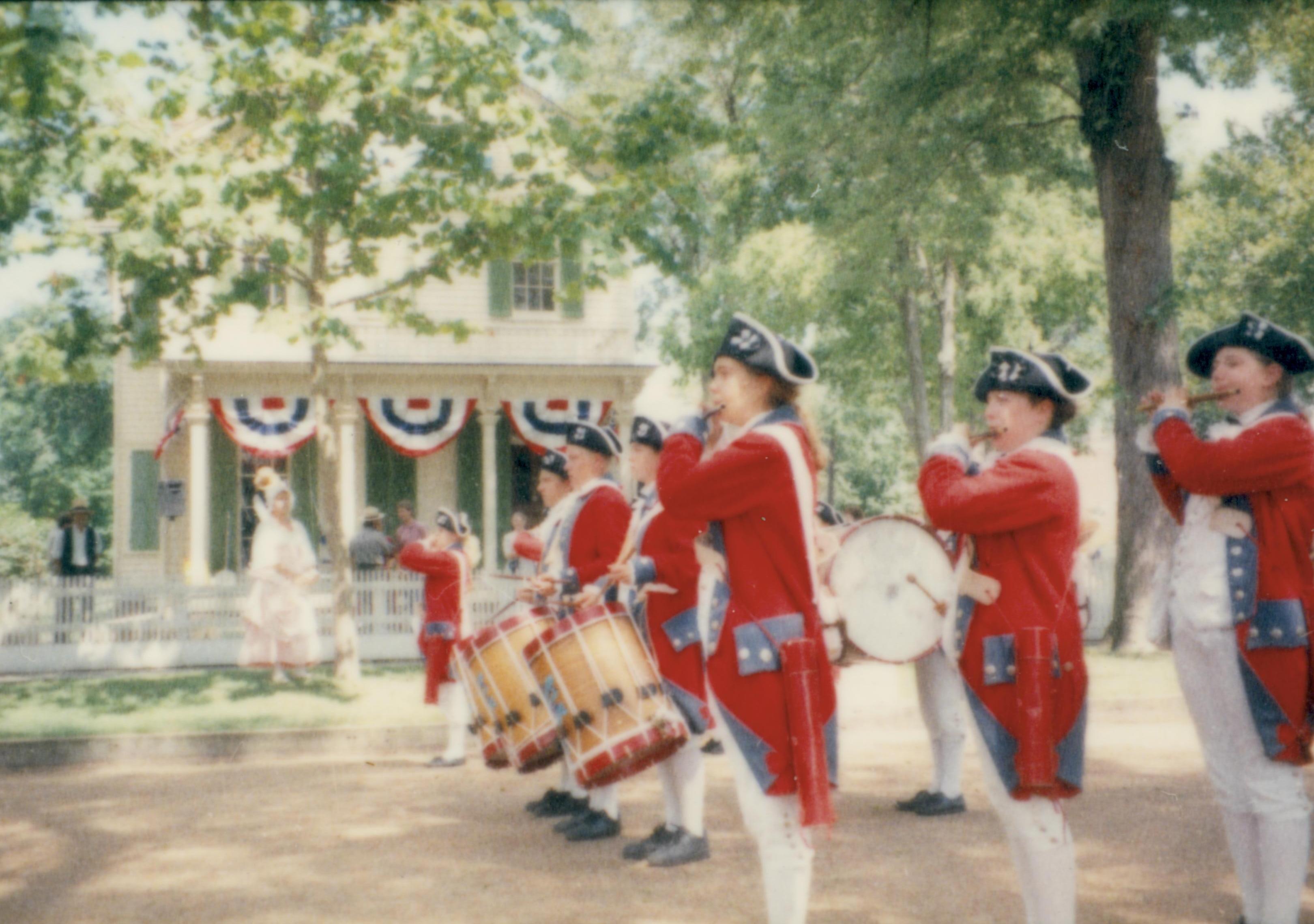 NA Lincoln Home NHS- Lincoln Festival, 75503 Lincoln Festival, fife and drum