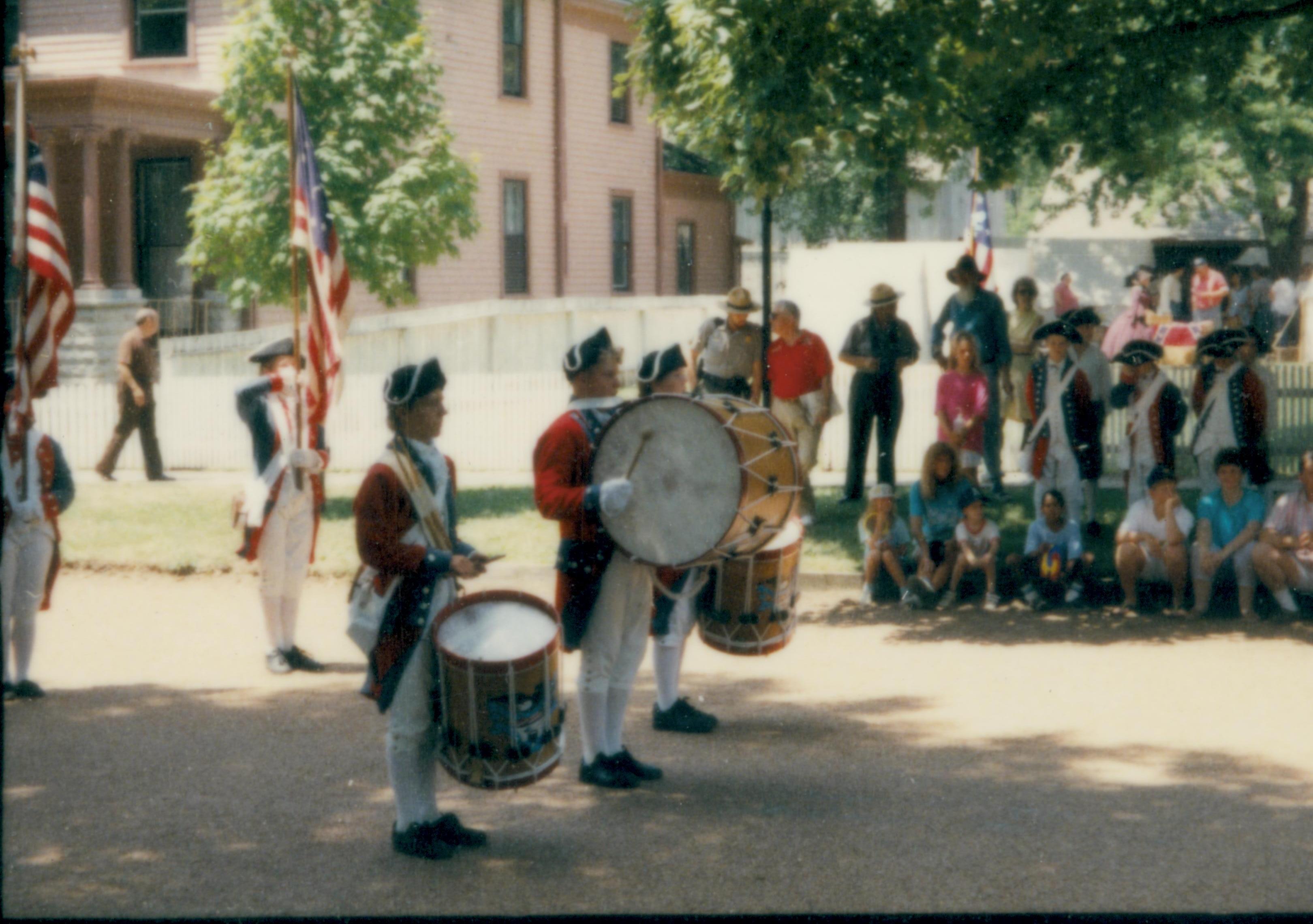 NA Lincoln Home NHS- Lincoln Festival, 75504 Lincoln Festival, fife and drum