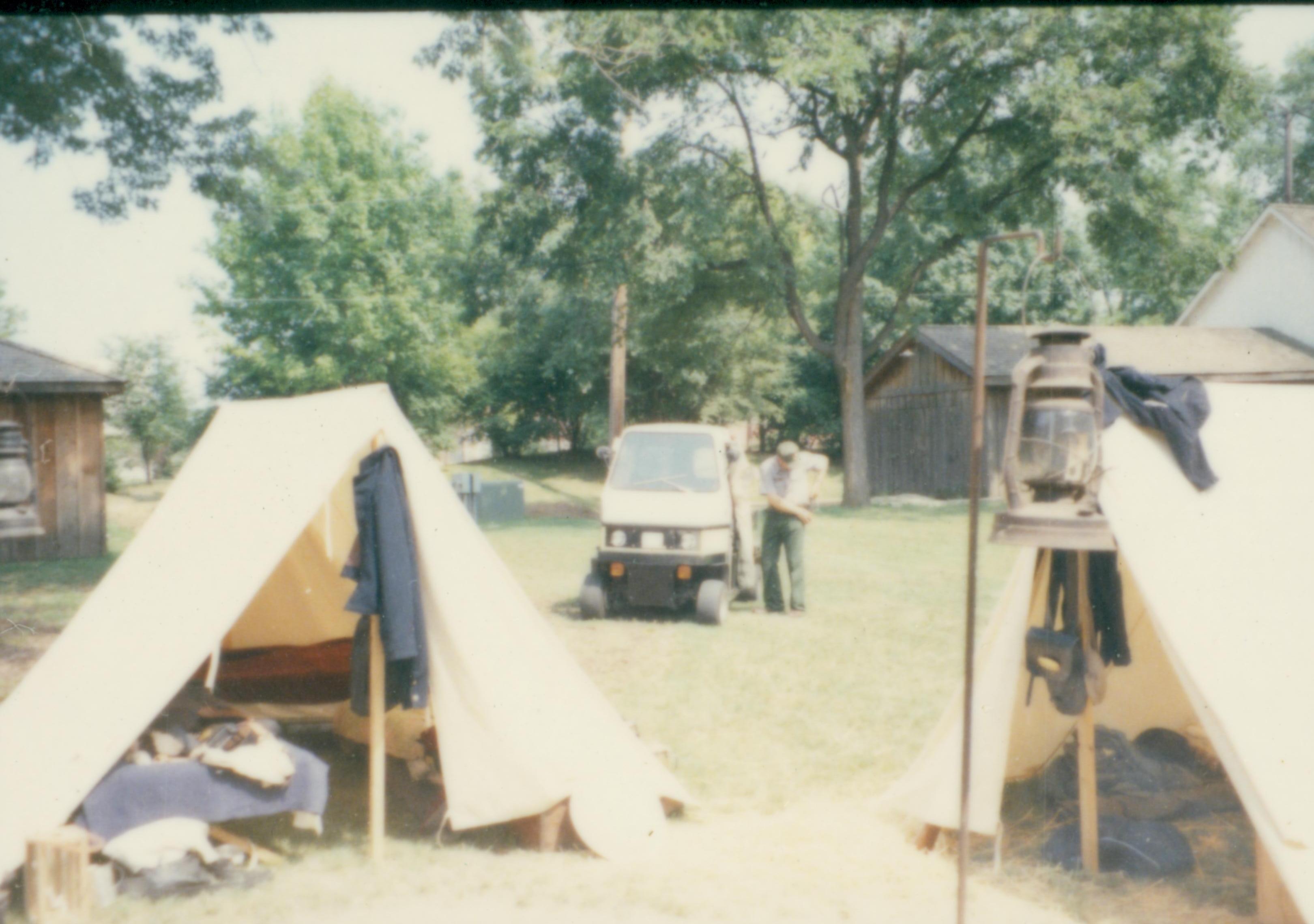 NA Lincoln Home NHS- Lincoln Festival, 75500 Lincoln Festival, camp