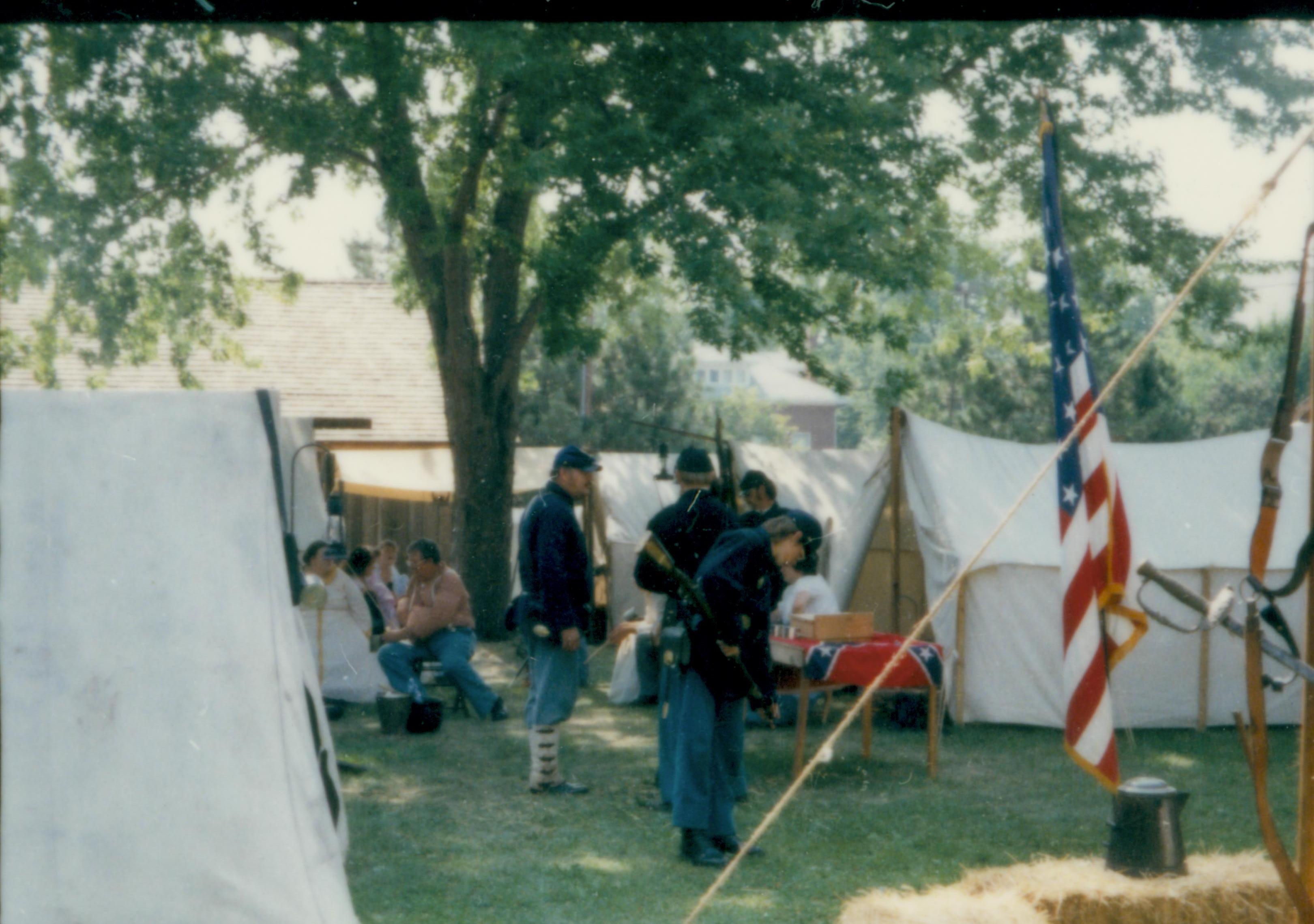 NA Lincoln Home NHS- Lincoln Festival, 75500 Lincoln Festival, camp