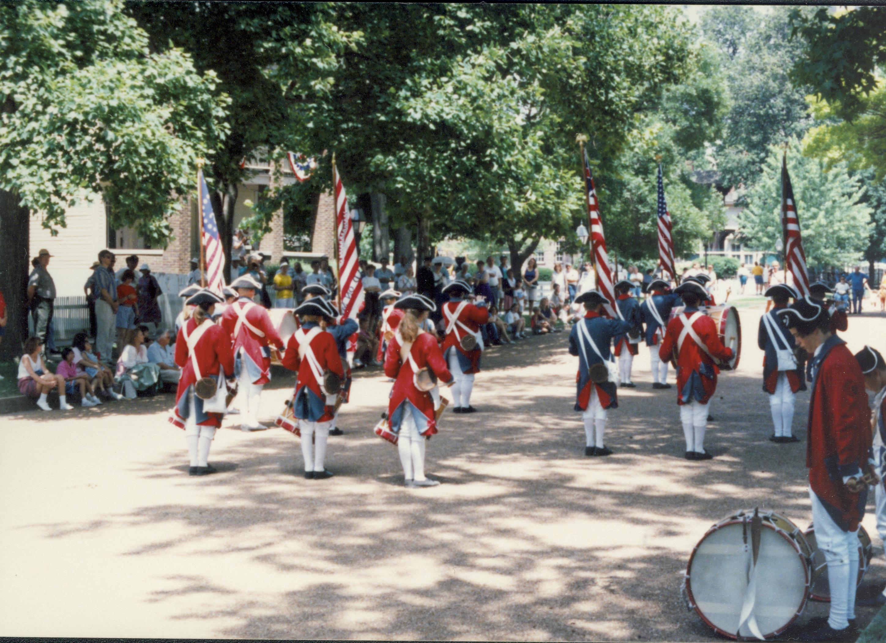 NA Lincoln Home NHS- Lincoln Festival Lincoln Festival, fife and drum