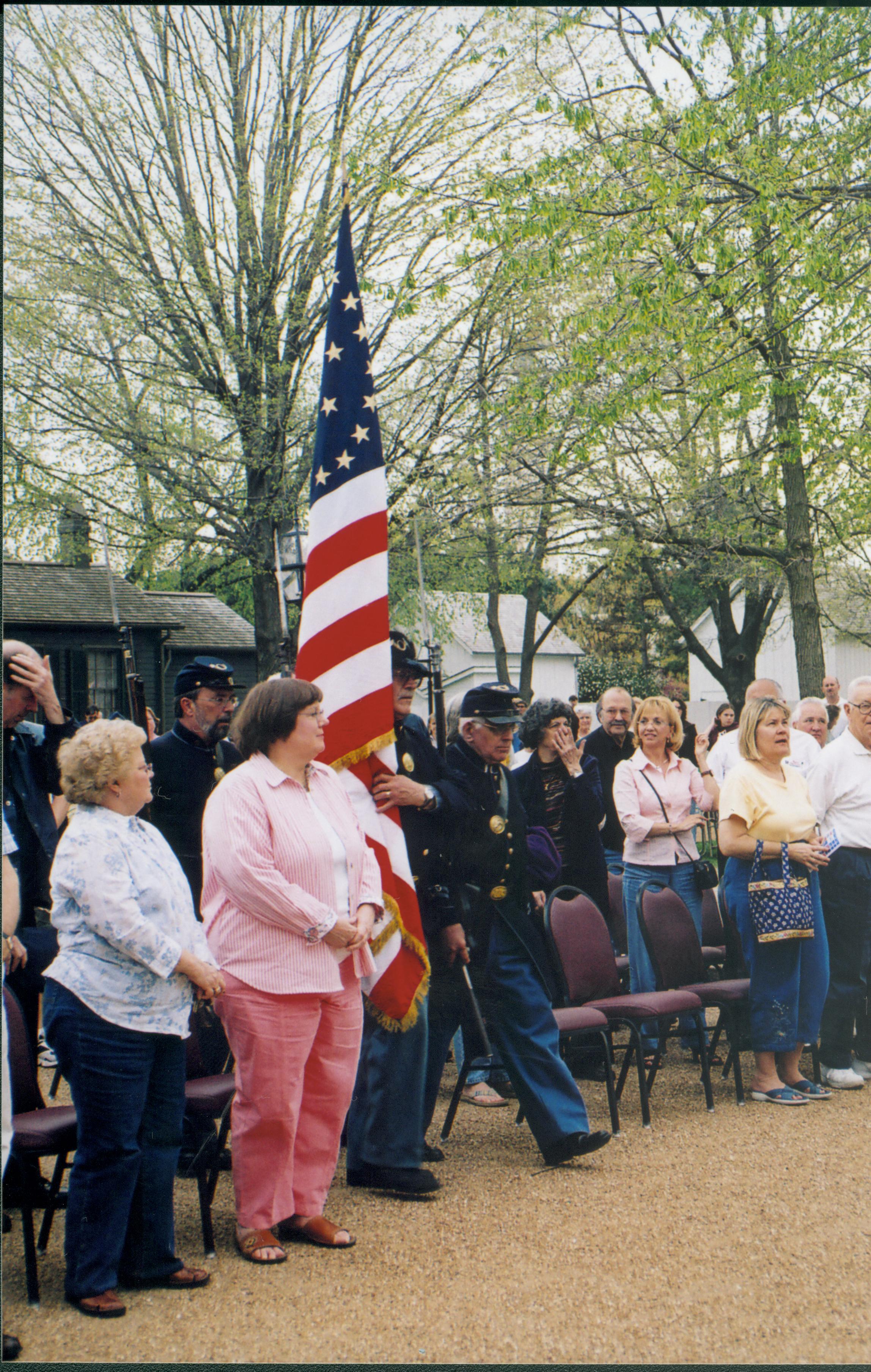 NA Lincoln Home NHS- Lincoln Presidential Museum Opening, Disc F 16 Lincoln Museum, ceremony