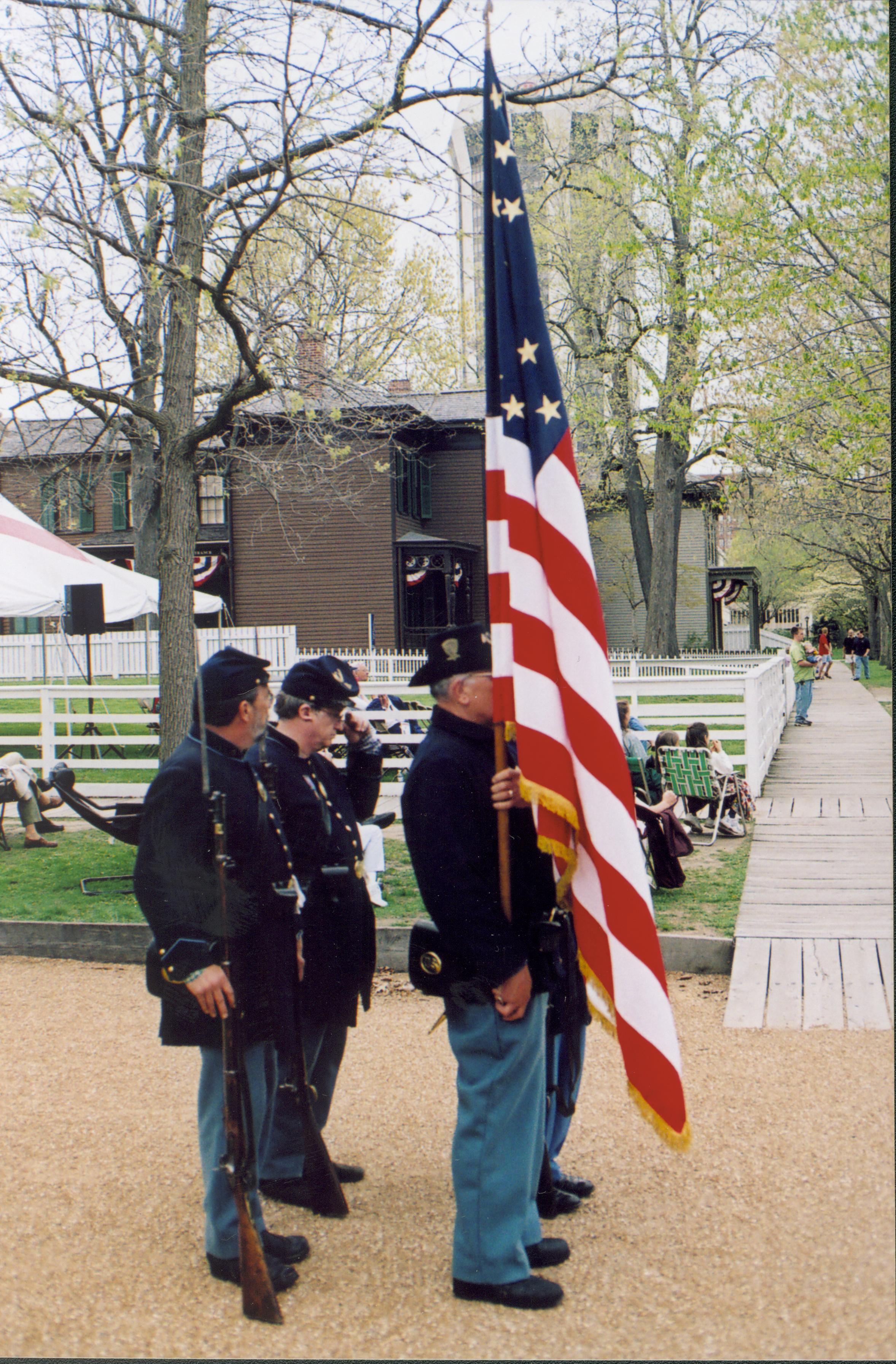 NA Lincoln Home NHS- Lincoln Presidential Museum Opening, Disc F 10 Lincoln Museum, ceremony