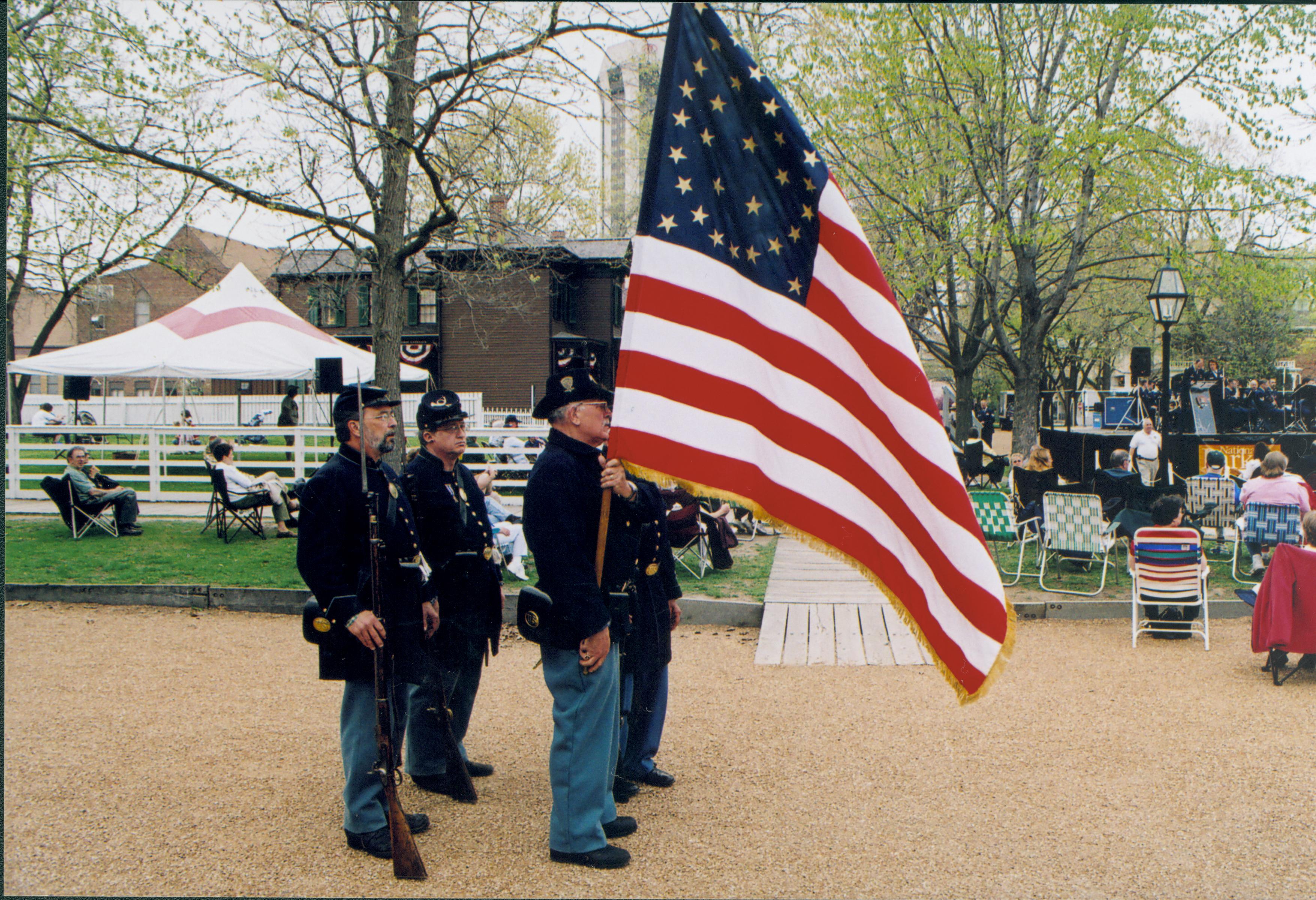 NA Lincoln Home NHS- Lincoln Presidential Museum Opening, Disc F 9 Lincoln Museum, ceremony