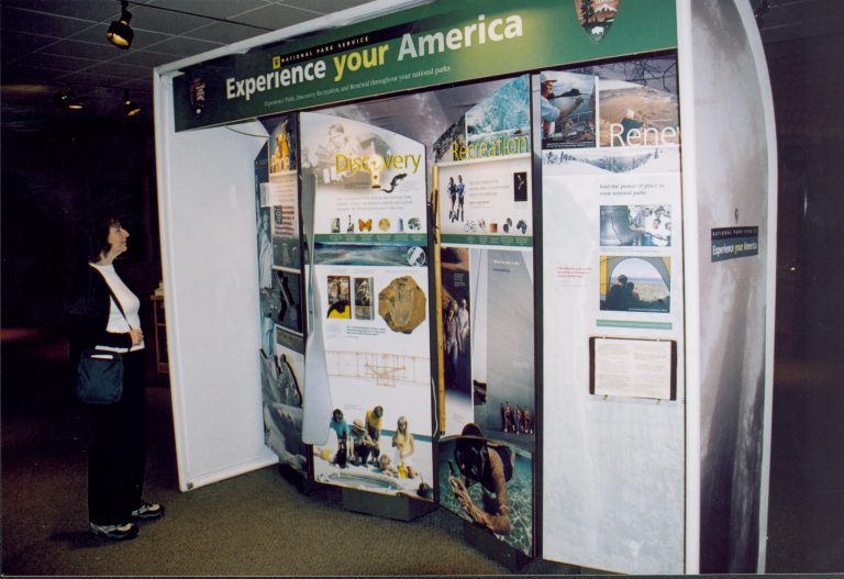 NA Lincoln Home NHS- Great Western Depot, Disc H 3 Visitor Center, exhibit