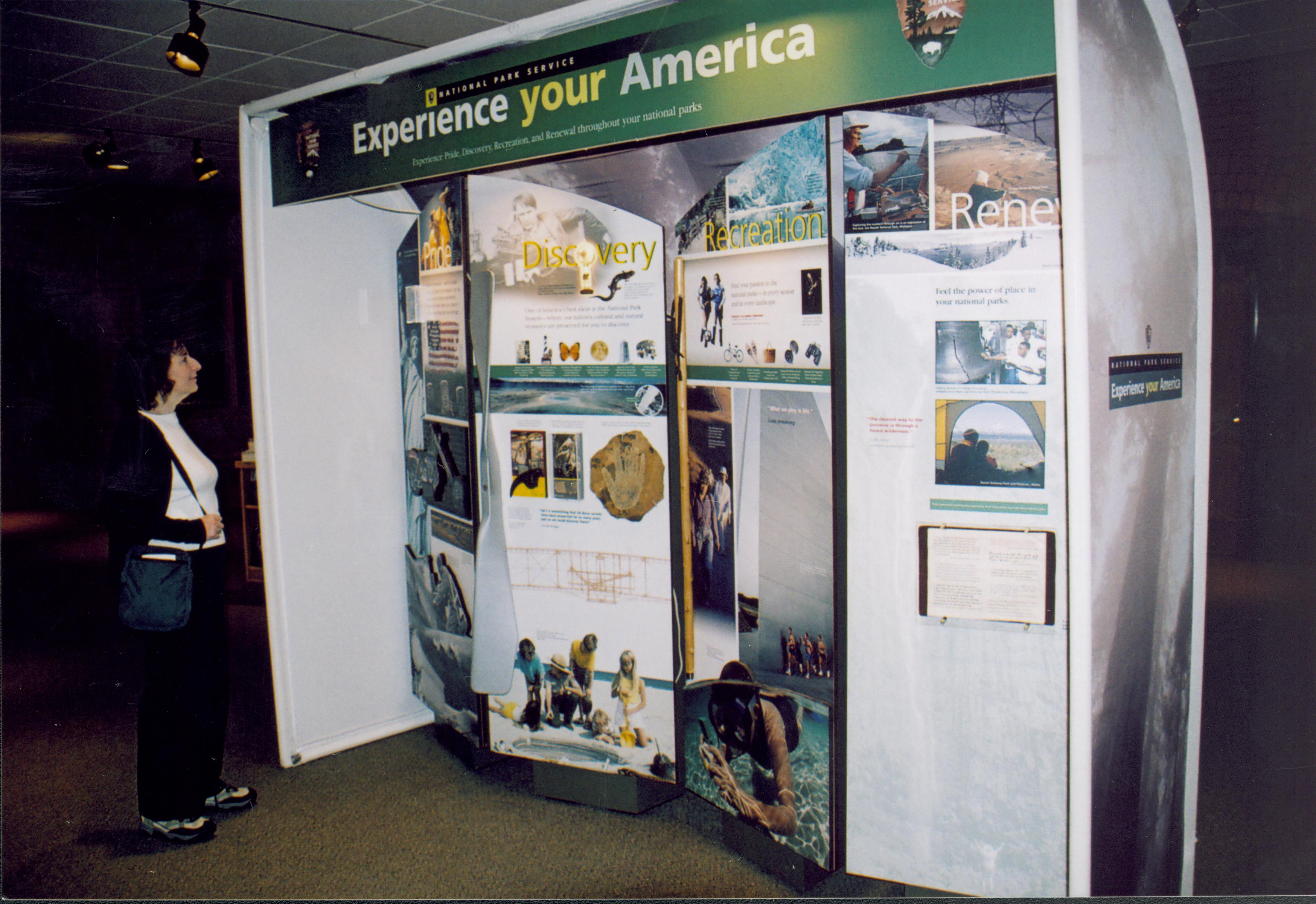 NA Lincoln Home NHS- Great Western Depot, Disc H 3 Visitor Center, exhibit