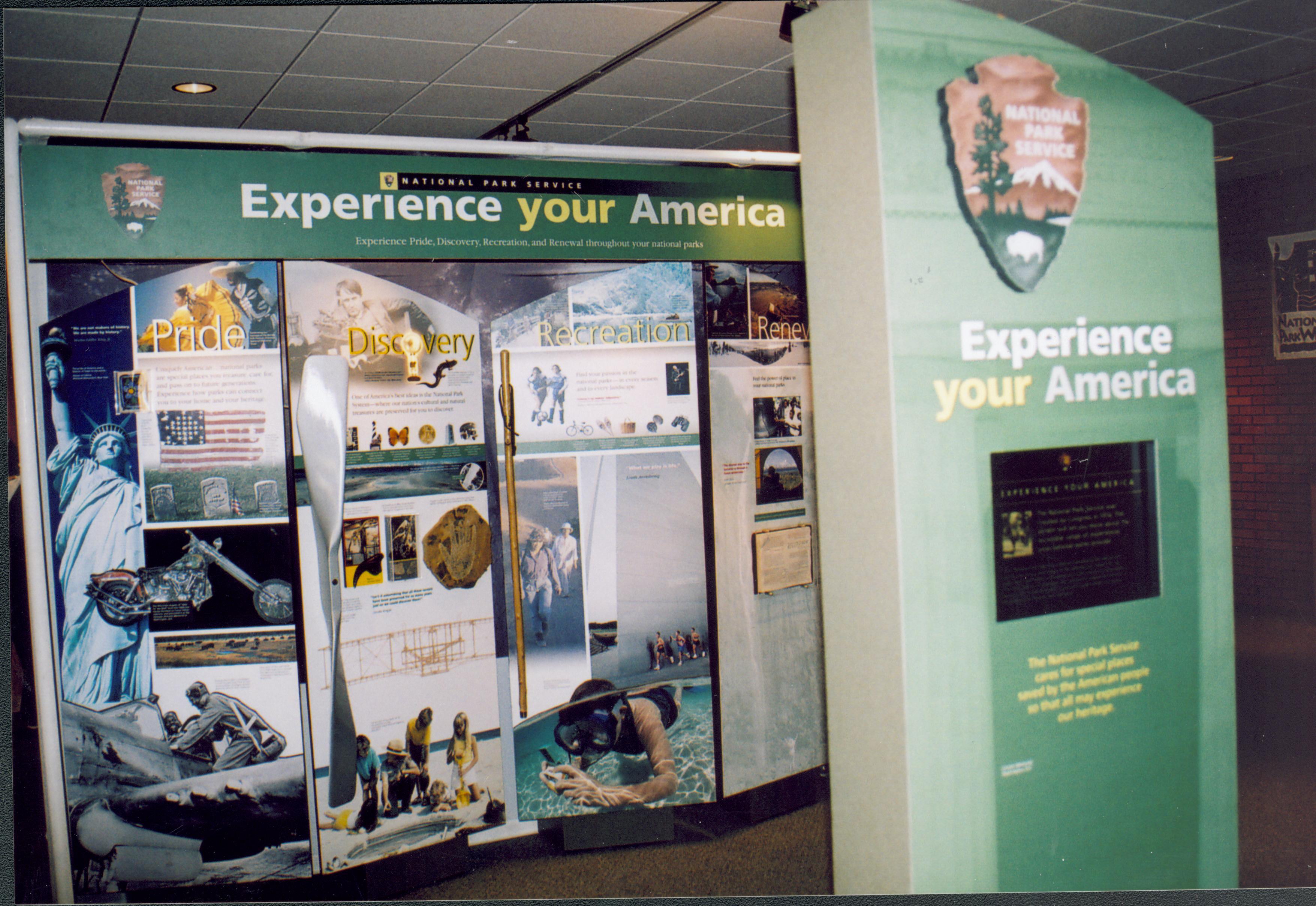 NA Lincoln Home NHS- Great Western Depot, Disc H 5 Visitor Center, exhibit