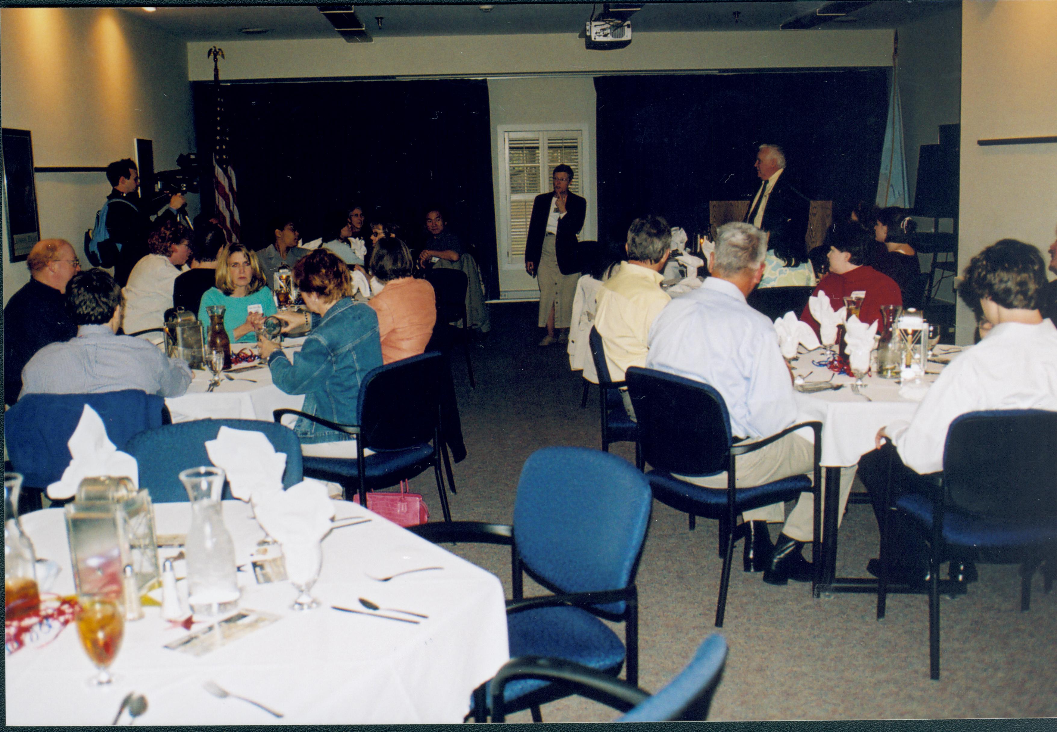 NA Lincoln Home NHS- Lincoln Presidential Museum, Disc I 18 Presidential Museum, banquet