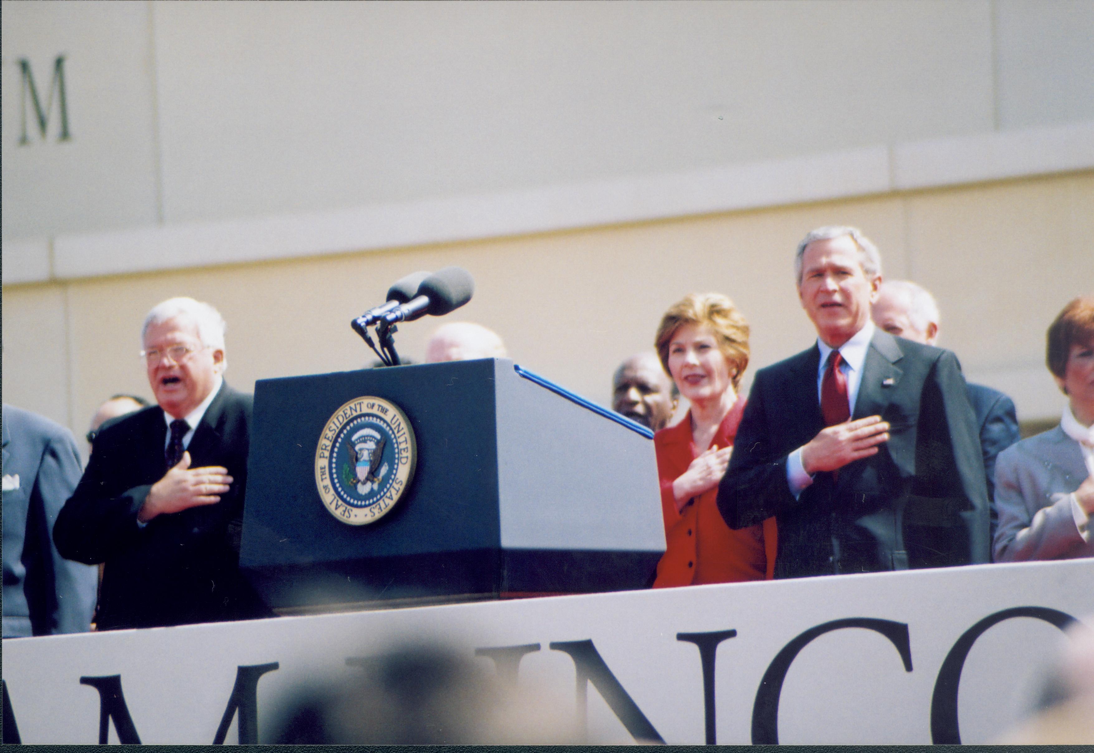 NA Lincoln Home NHS- Presidential Museum, Disc U Presidential Museum, Presidential ceremony