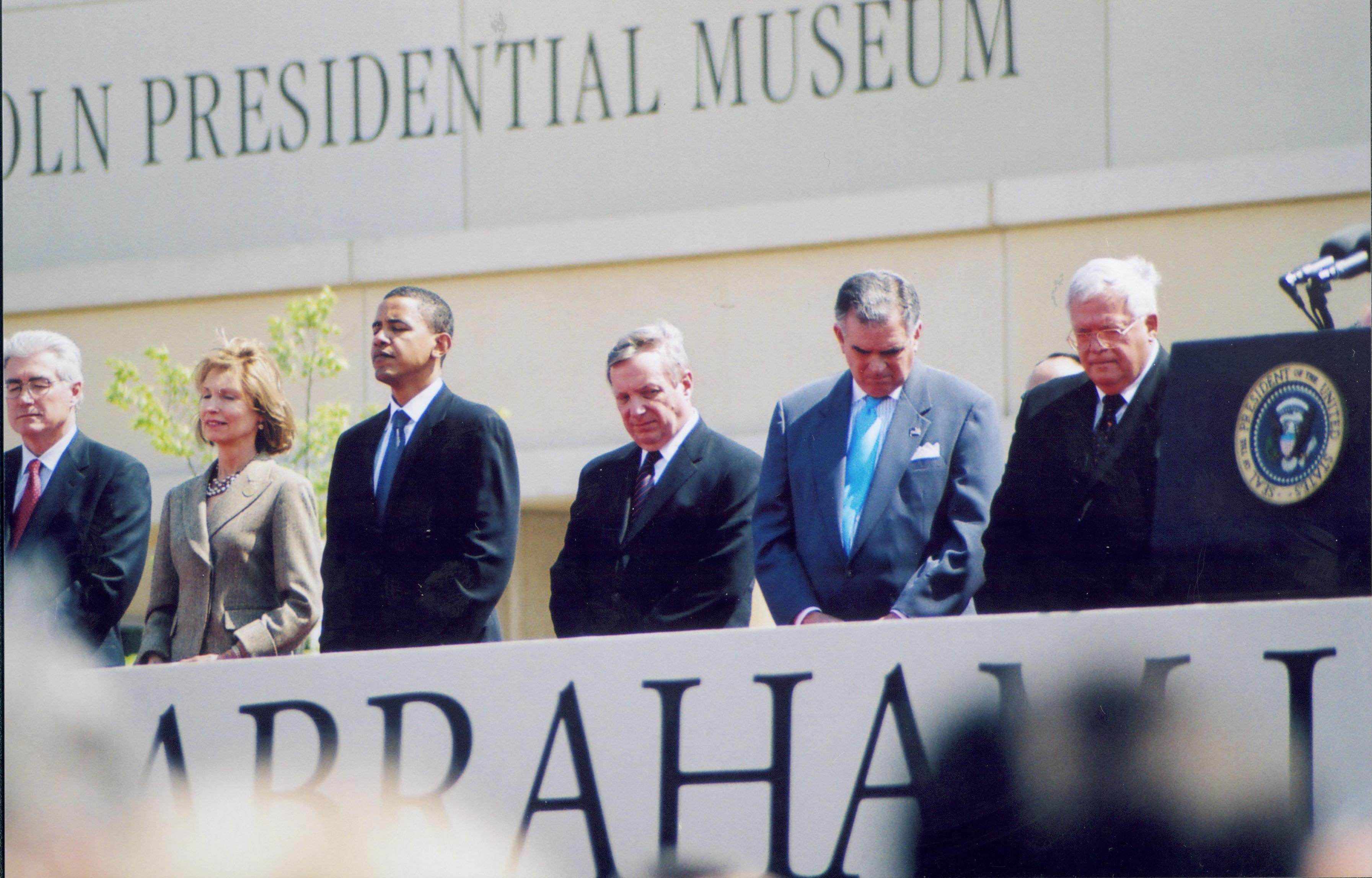 NA Lincoln Home NHS- Presidential Museum, Disc U Presidential Museum, Presidential ceremony