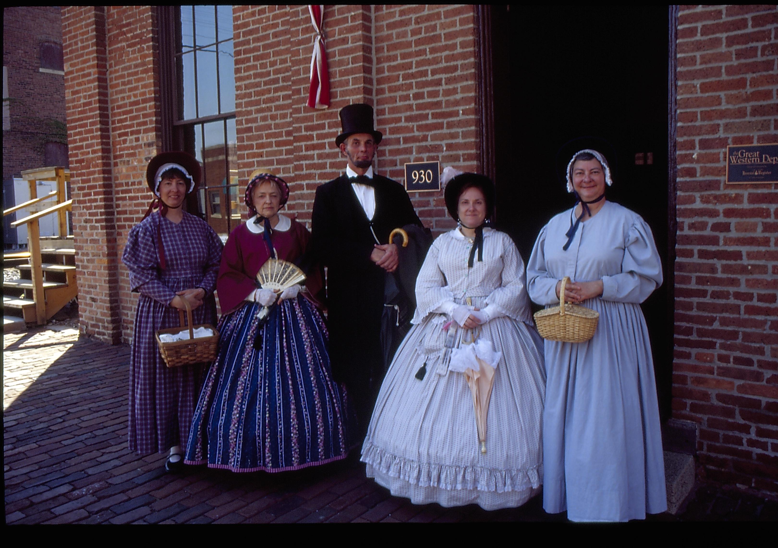 NA Lincoln Home NHS- Presidential Museum Opening Presidential Museum, train depot