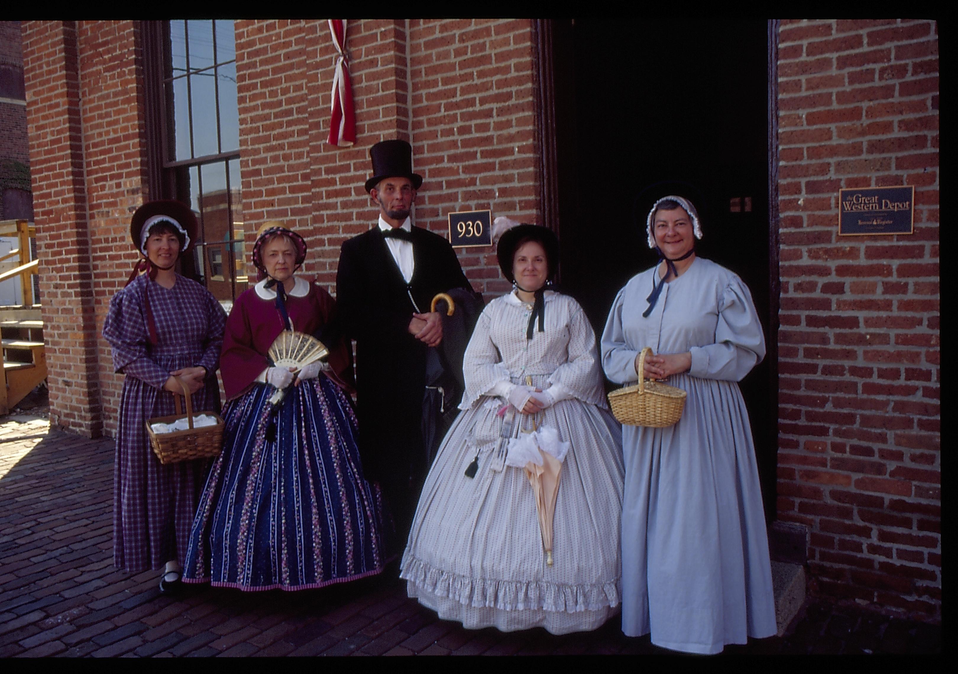 NA Lincoln Home NHS- Presidential Museum Opening Presidential Museum, train depot