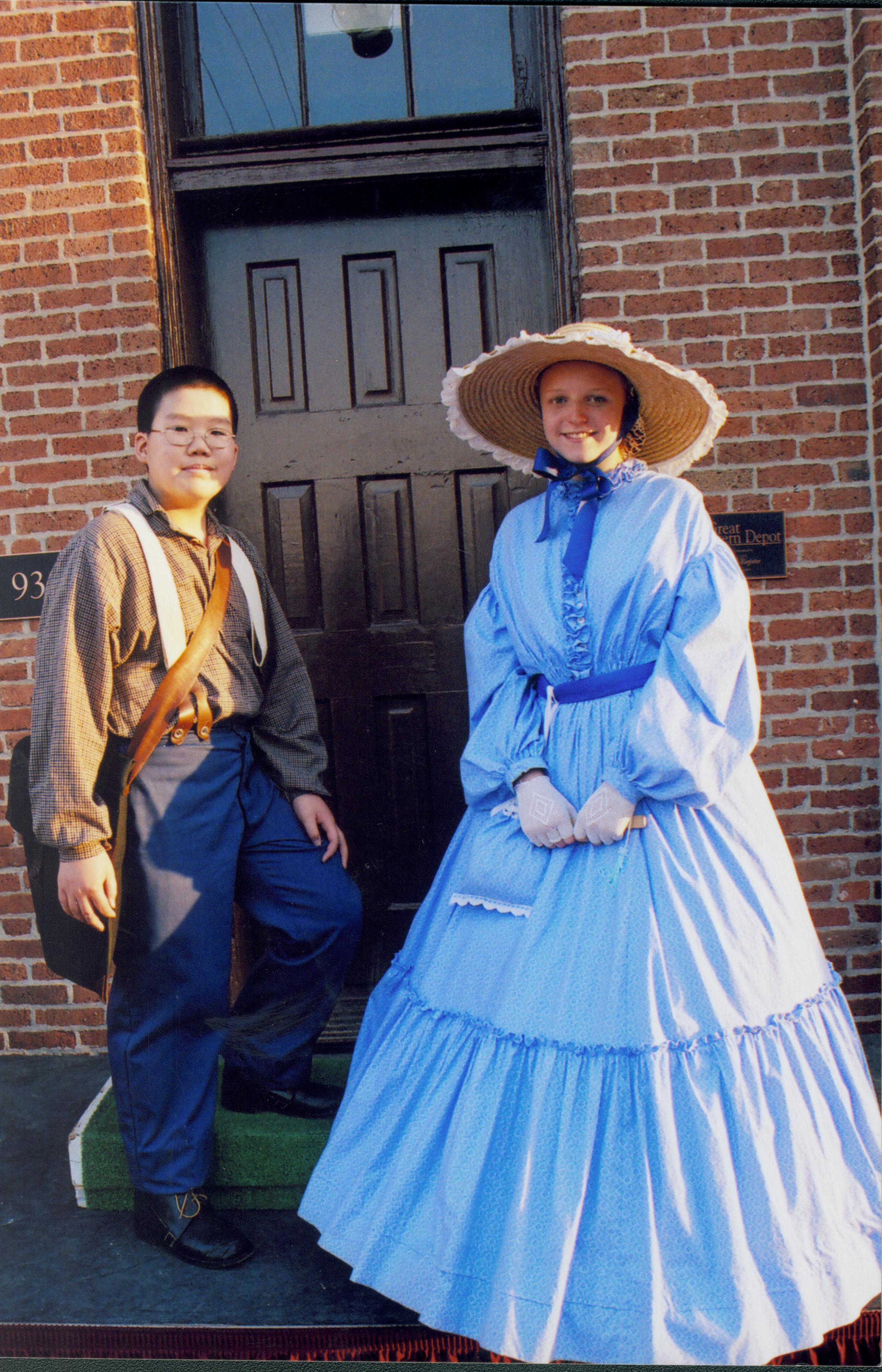 NA Lincoln Home NHS- Presidential Museum, Disc Q 22 Presidential Museum, train depot