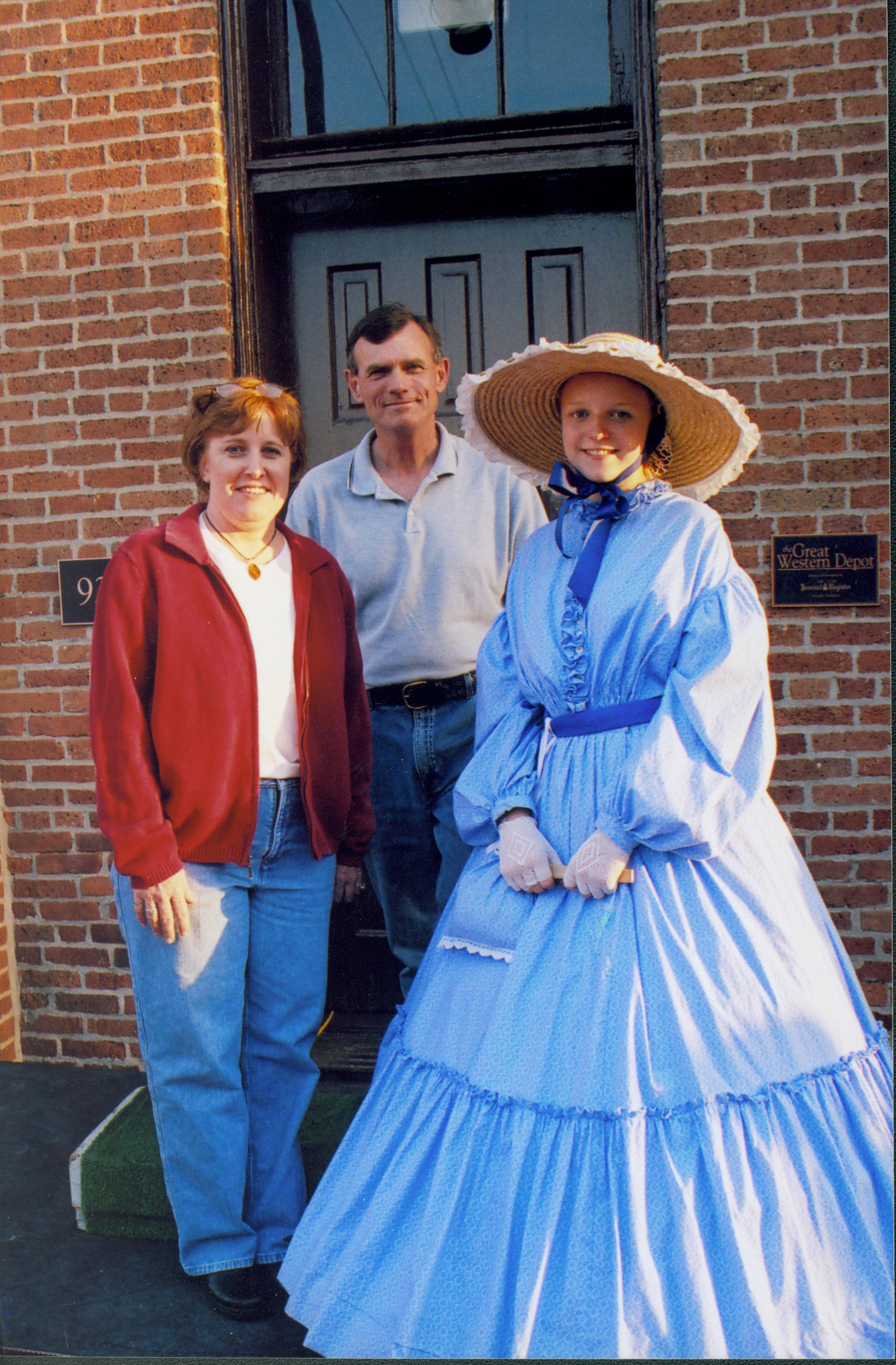 NA Lincoln Home NHS- Presidential Museum, Disc Q 23 Presidential Museum, train depot