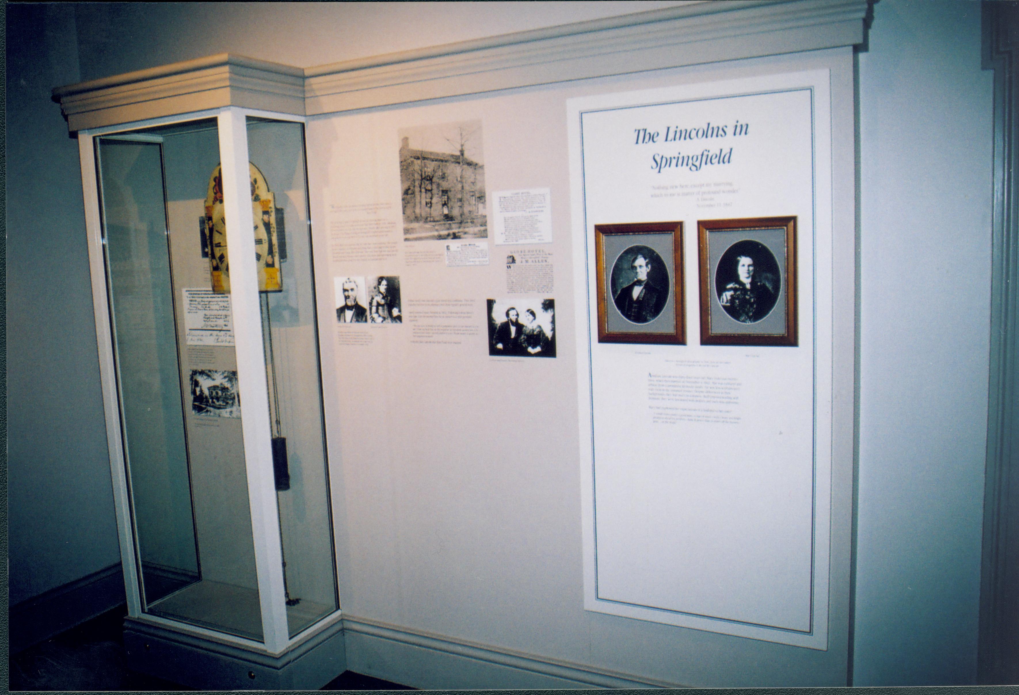 NA Lincoln Home NHS- Presidential Museum, Disc R Presidential Museum, exhibit