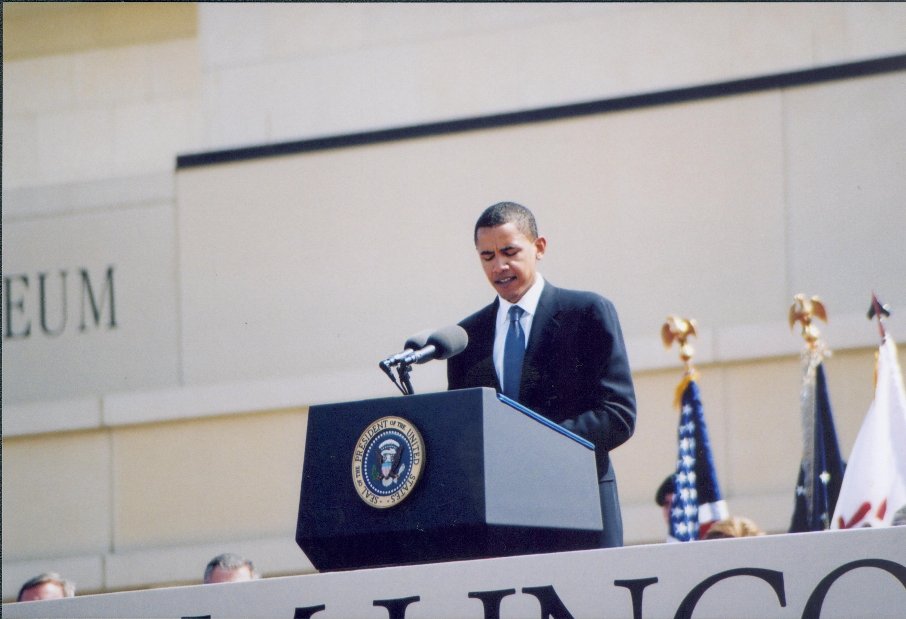 NA Lincoln Home NHS- Presidential Museum, Disc T Presidential Museum, Presidential ceremony