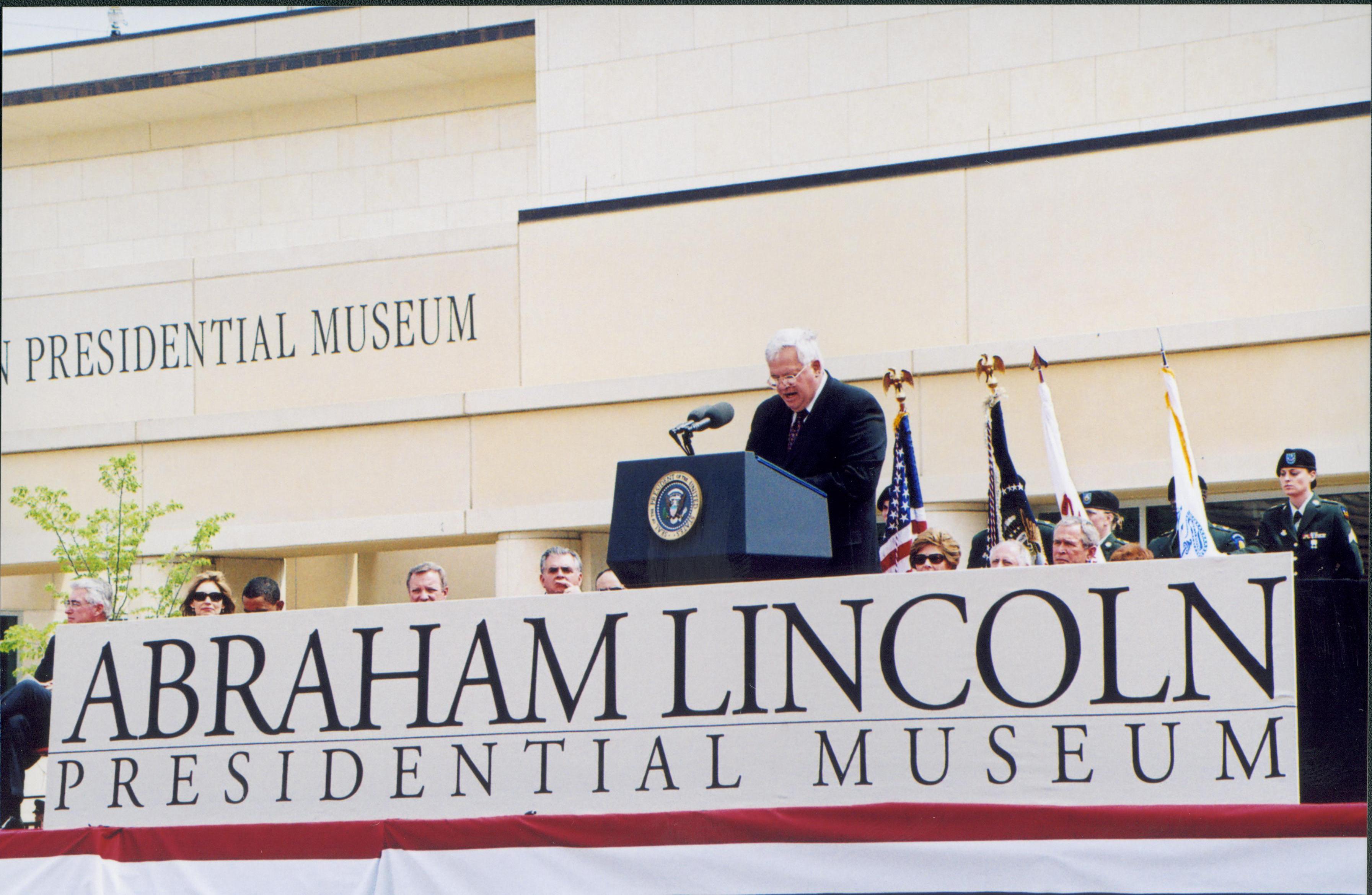 NA Lincoln Home NHS- Presidential Museum, Disc T Presidential Museum, Presidential ceremony