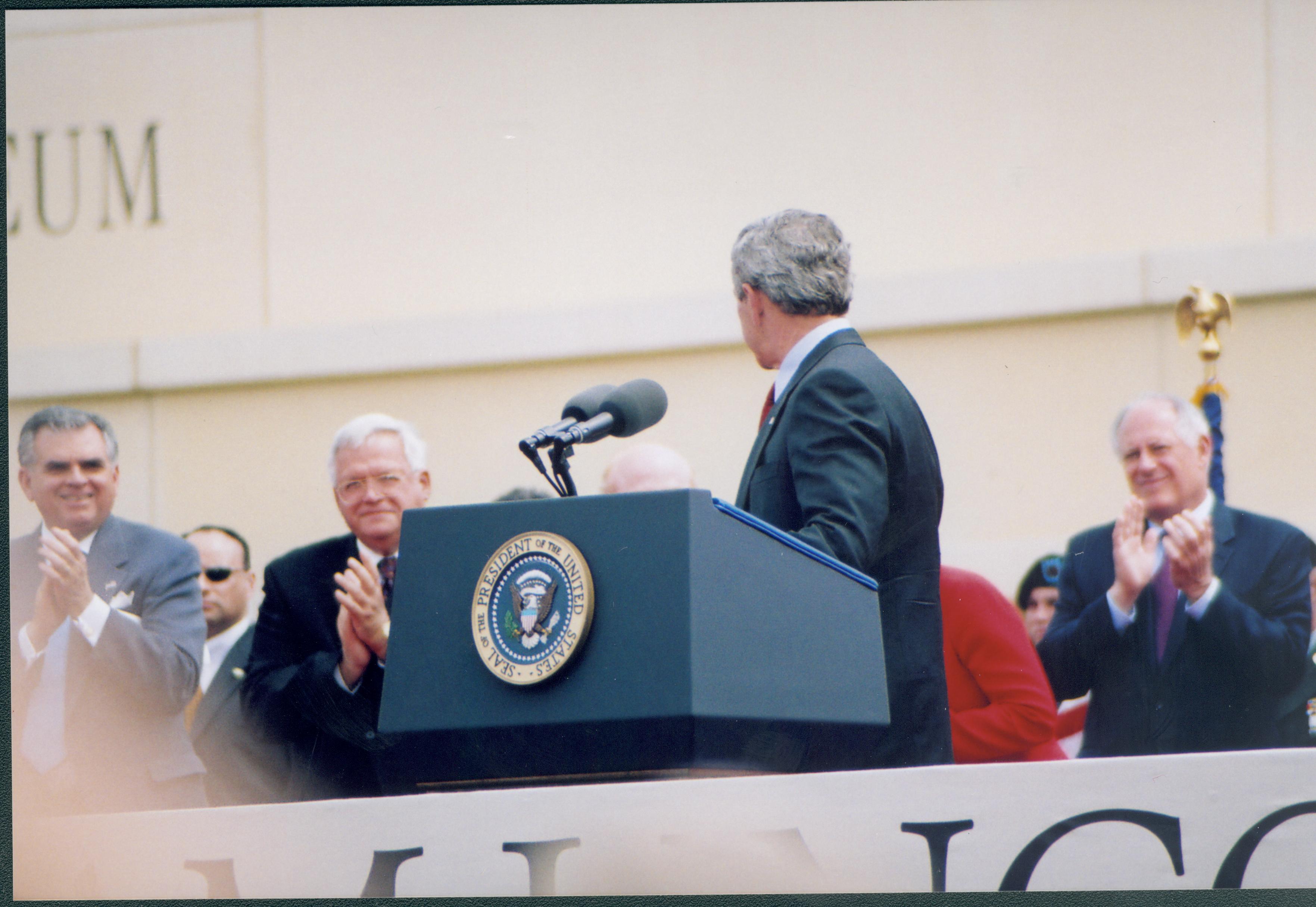 NA Lincoln Home NHS- Presidential Museum, Disc T Presidential Museum, Presidential ceremony, speech