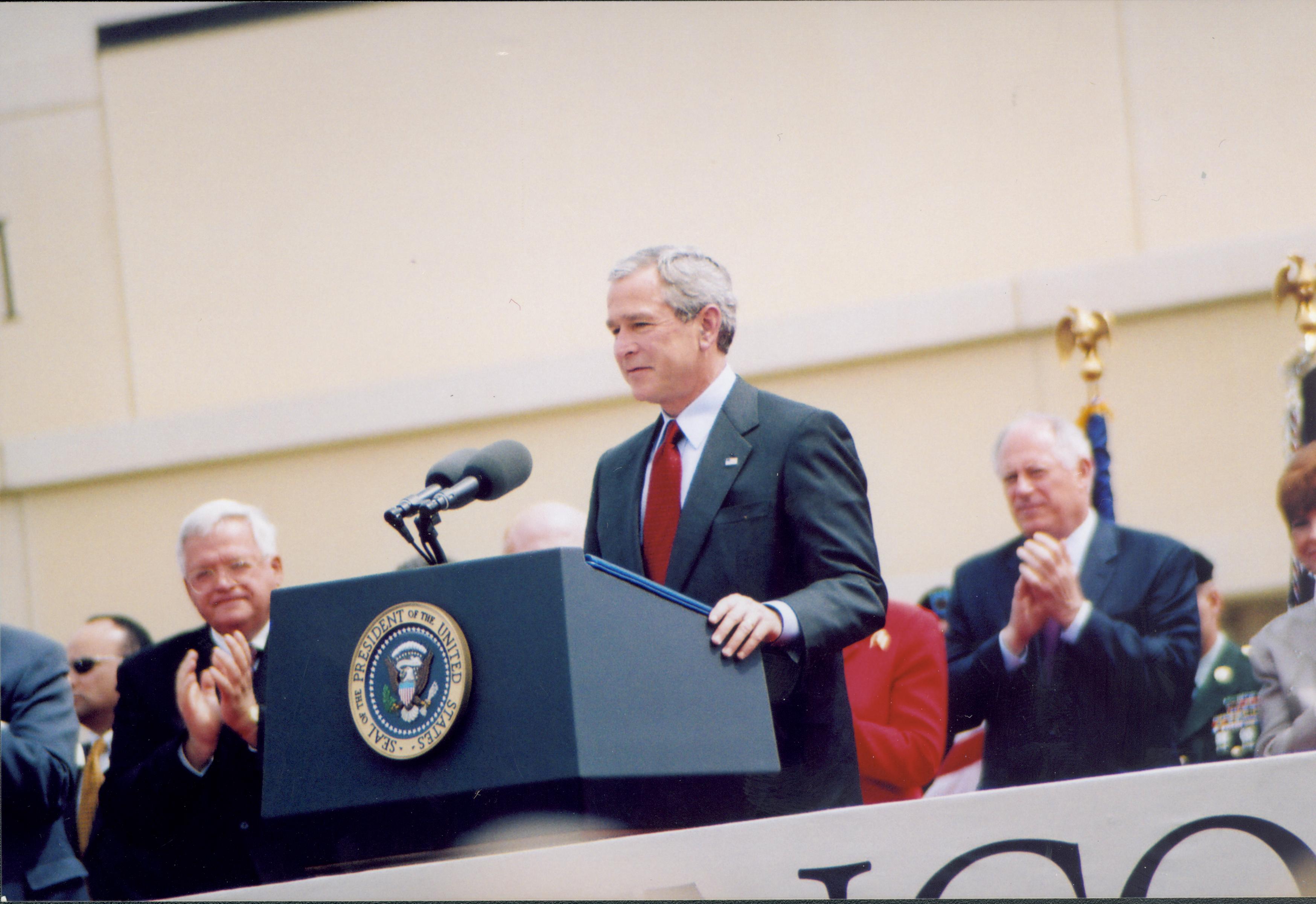 NA Lincoln Home NHS- Presidential Museum, Disc T Presidential Museum, Presidential ceremony, speech