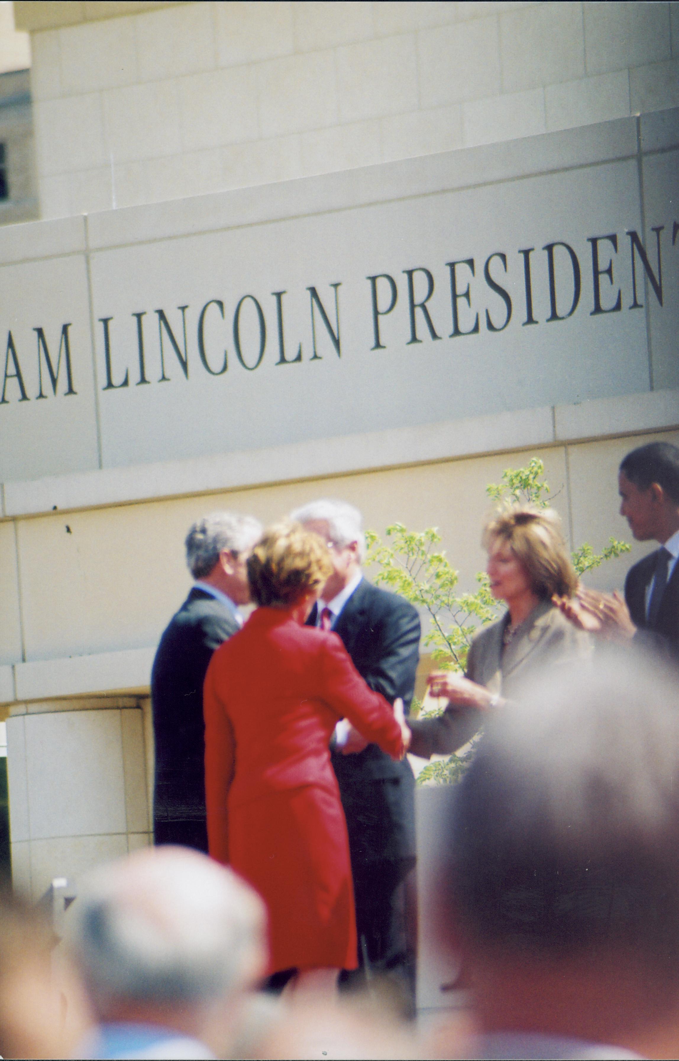 NA Lincoln Home NHS- Presidential Museum, Disc U Presidential Museum, Presidential ceremony