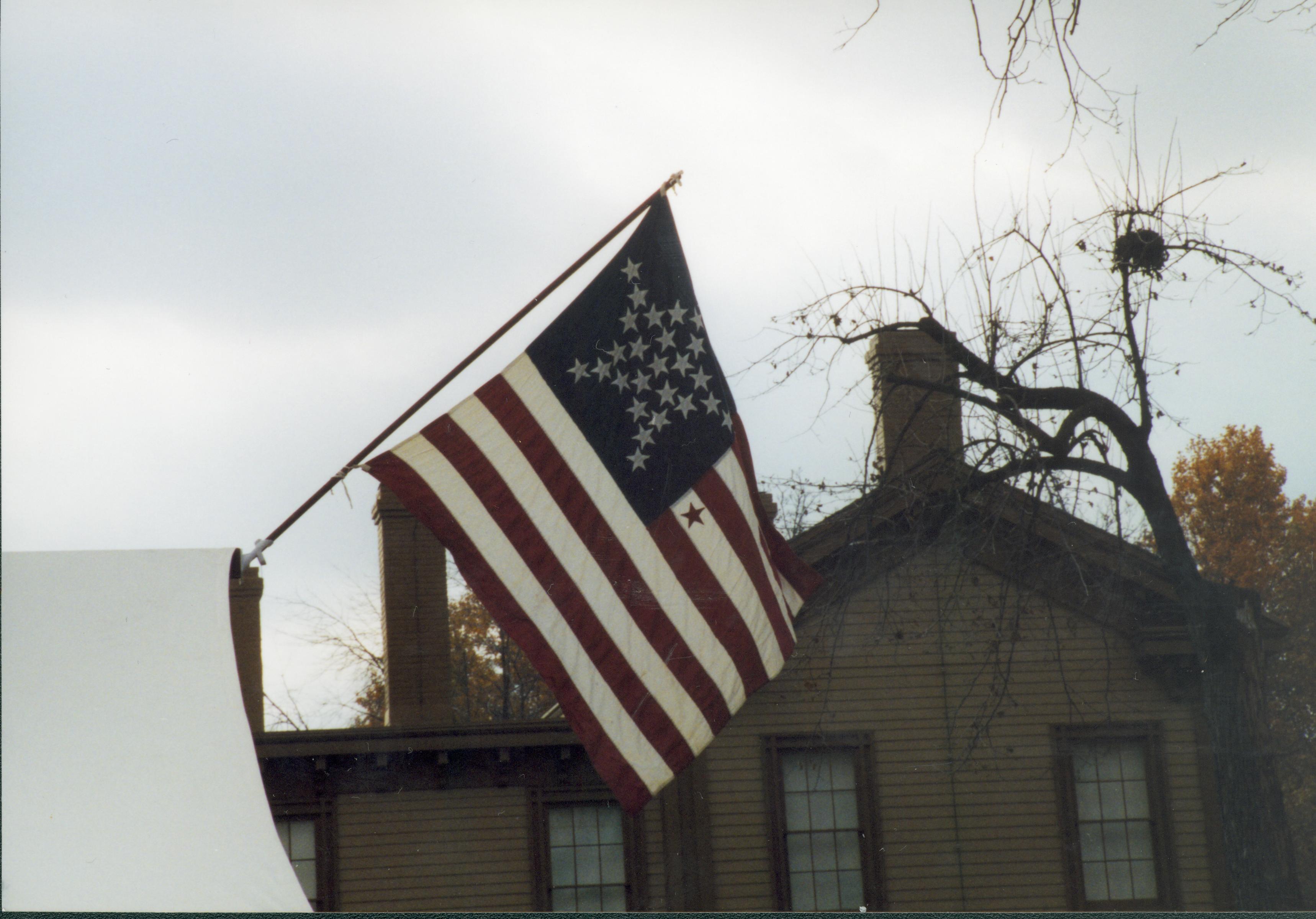 NA Lincoln Home NHS- Looking for Lincoln, 206369 flag