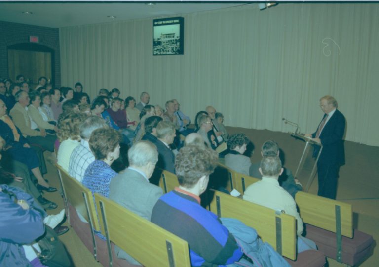 NA Lincoln Home NHS- Lincoln Birthday Lectures, 2210, 106 program, birthday