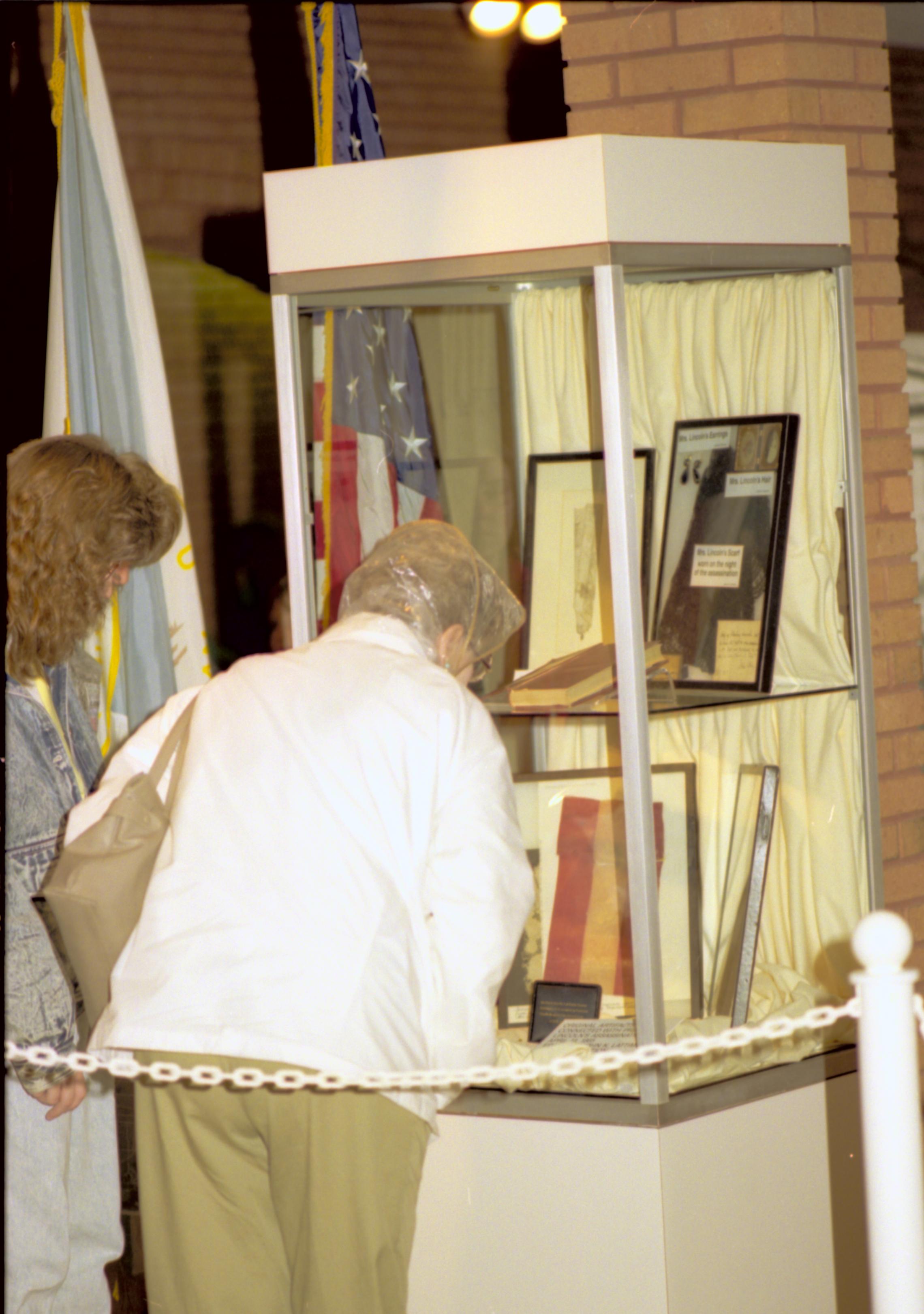 NA Lincoln Home NHS- Lincoln Birthday Lectures, 2210, 106 birthday, exhibit