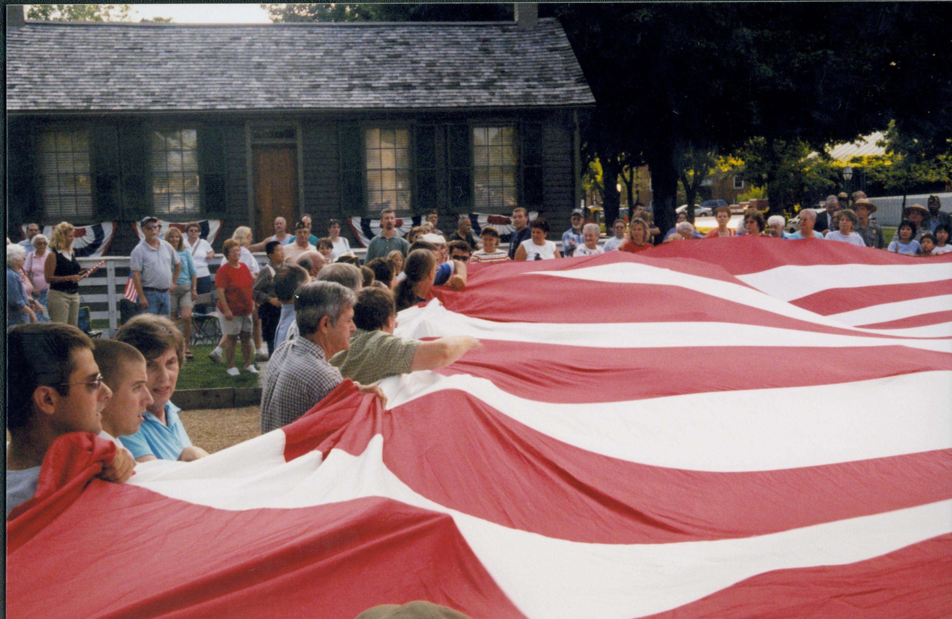 NA Lincoln Home NHS- National Flag Exhibit, Roll 5 exhibit, National Flag