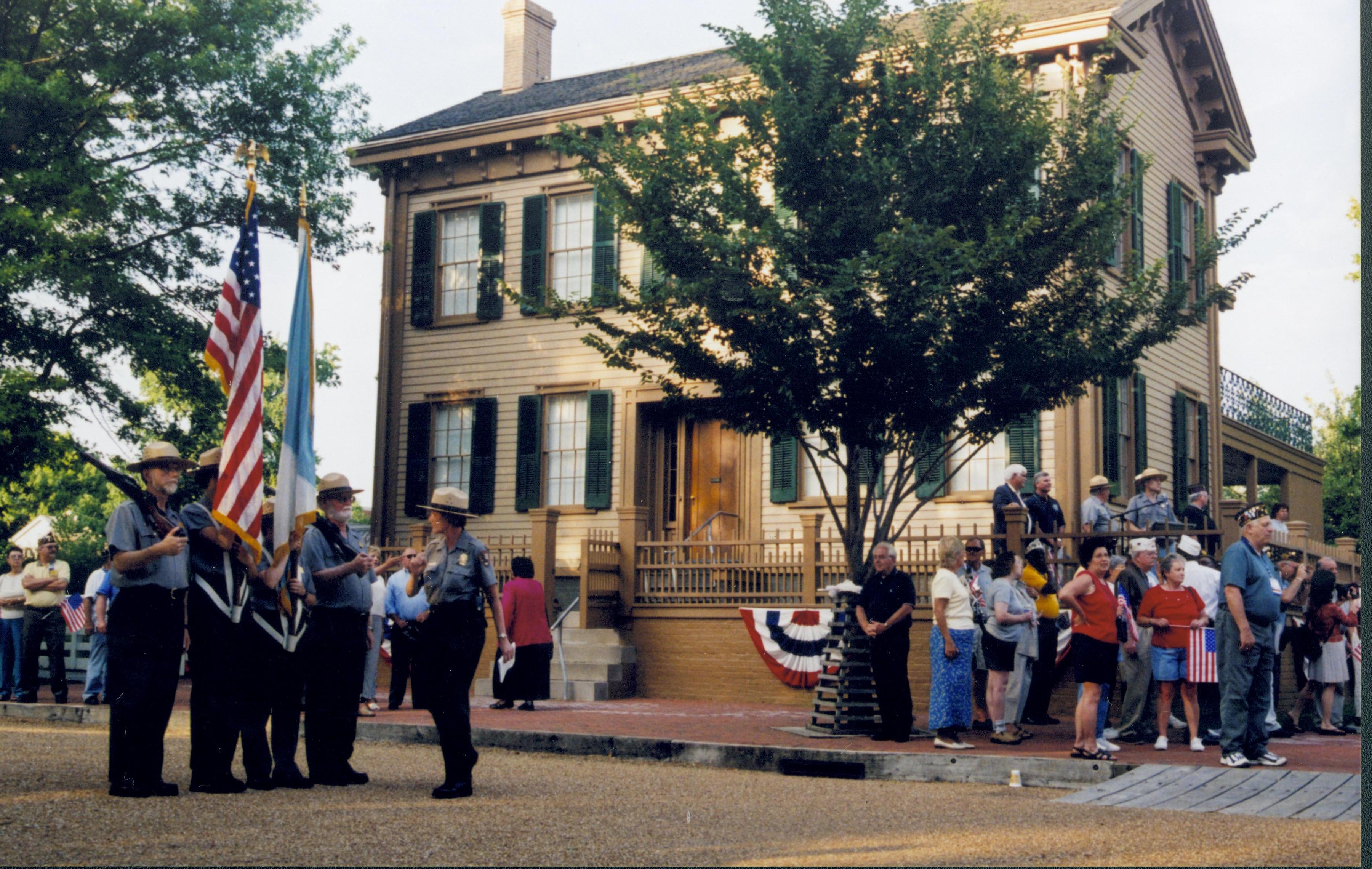 NA Lincoln Home NHS- National Flag Exhibit, Roll 5 exhibit, National Flag