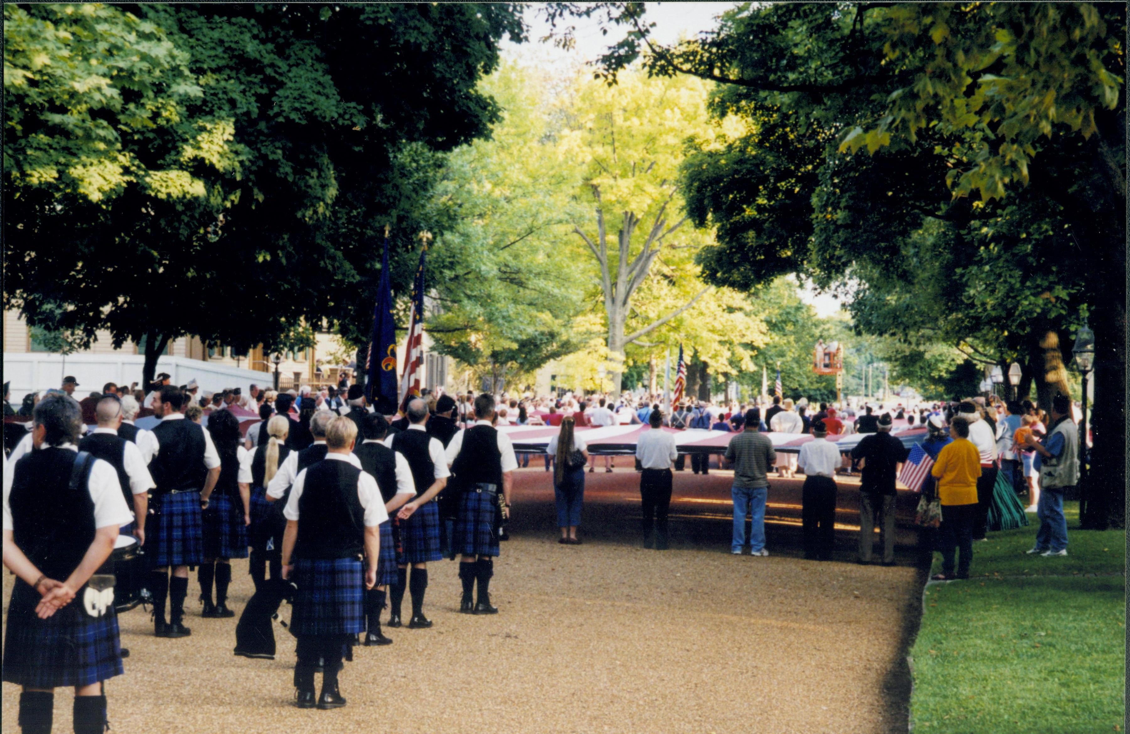 NA Lincoln Home NHS- National Flag Exhibit, Roll 5 exhibit, National Flag