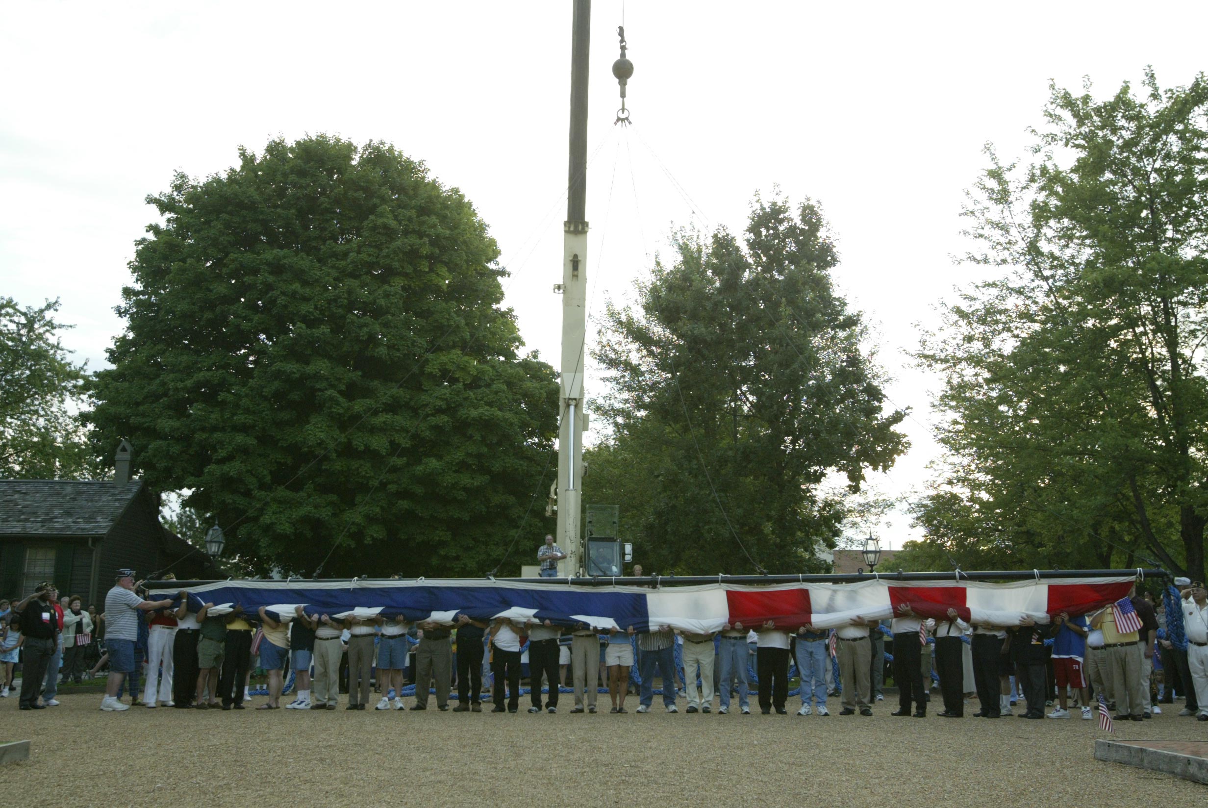 NA Lincoln Home NHS- National Flag Exhibit Honor Our Flag, Lincoln Home Flag exhibit, National Flag