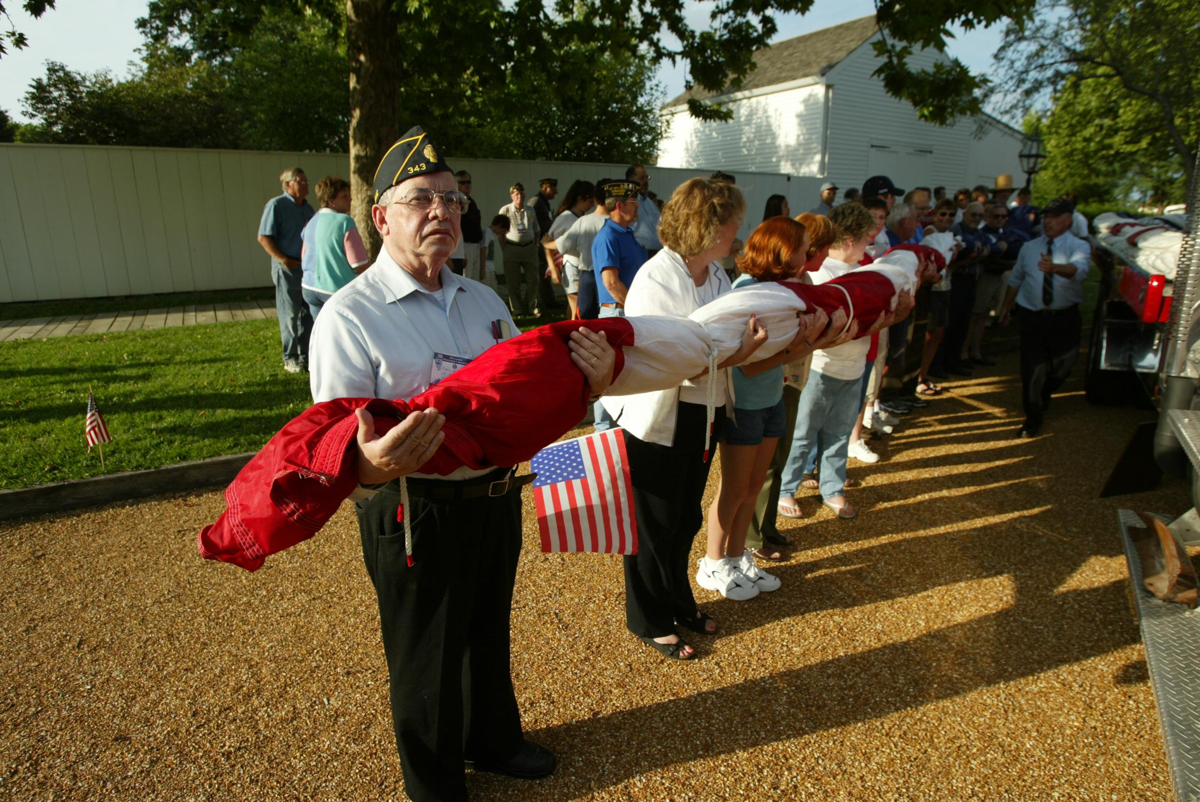 NA Lincoln Home NHS- National Flag Exhibit Honor Our Flag, Lincoln Home Flag exhibit, National Flag