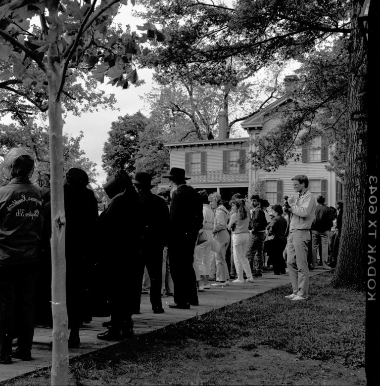 NA Lincoln Home NHS- Unknown Events tour, neighborhood