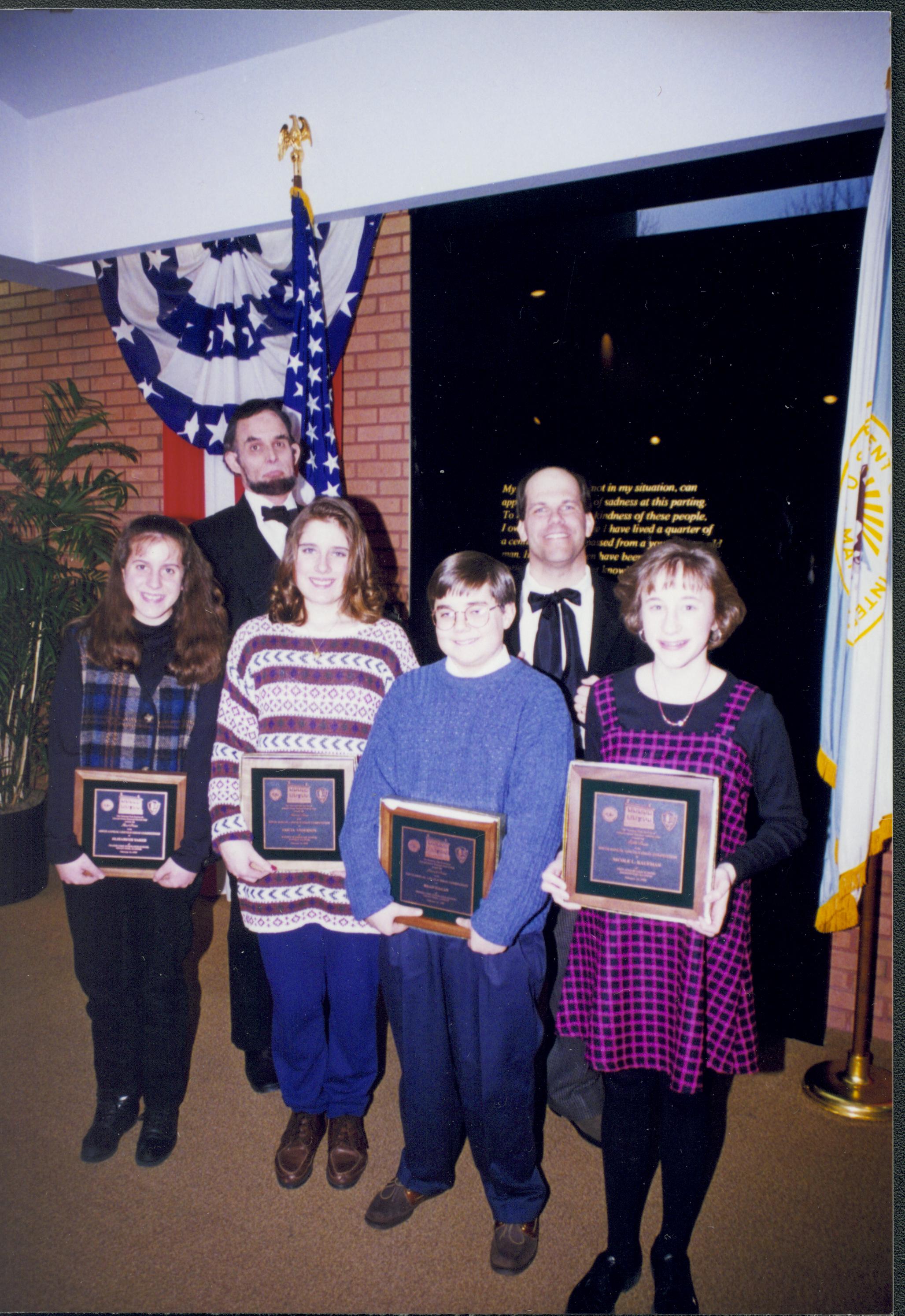 NA Lincoln Home NHS- Lincoln Birthday and Essay Contest, 80312 Birthday celebration, Essay Contest