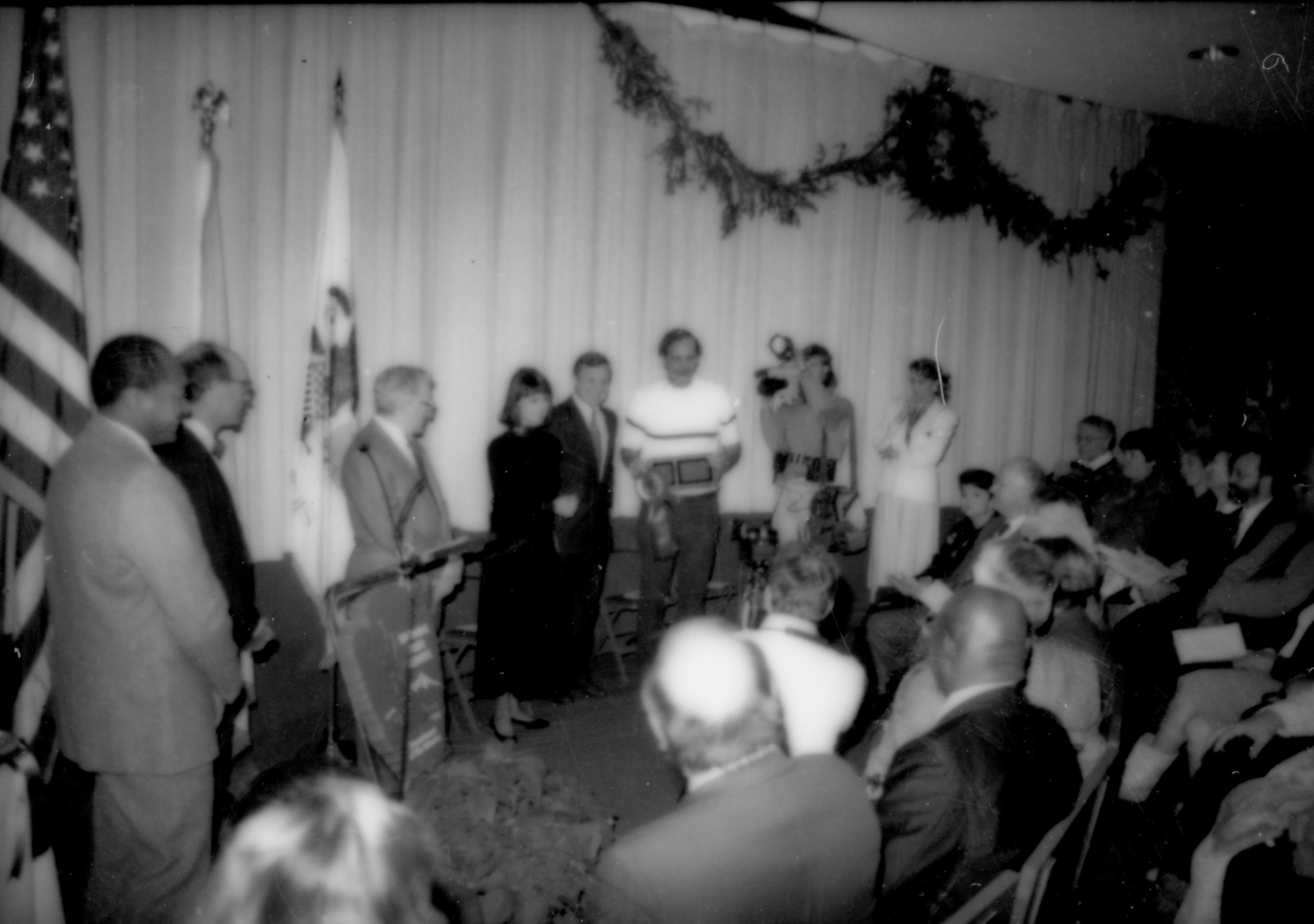 NA Lincoln Home NHS- Christmas in Licoln Neighborhood 1989, 88315 Christmas, neighborhood, ceremony