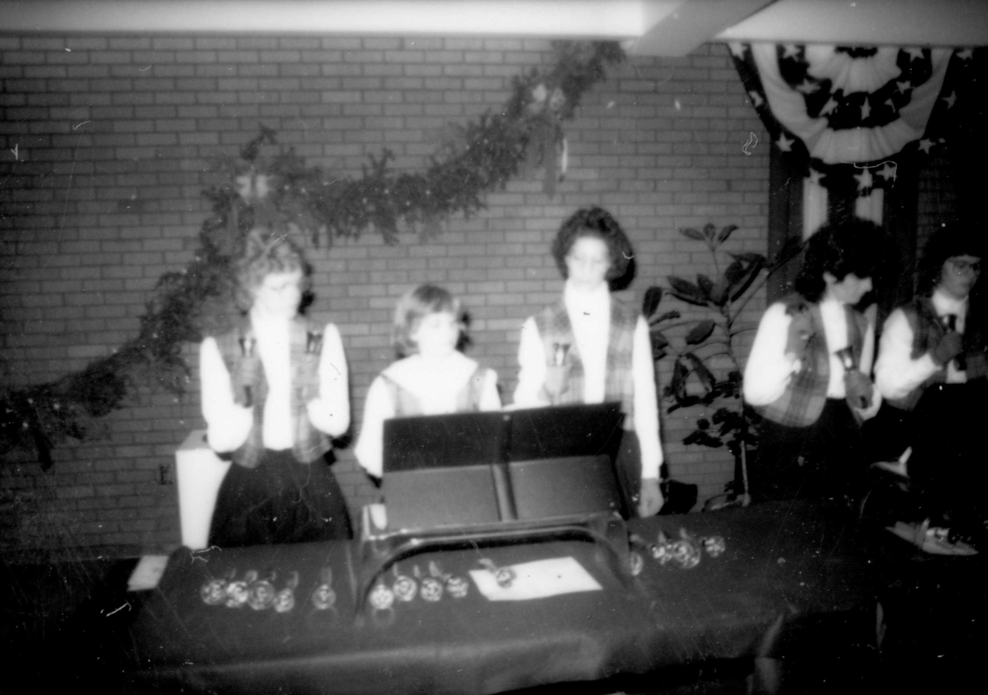 NA Lincoln Home NHS- Christmas in Licoln Neighborhood 1989, 88315 Christmas, neighborhood, ceremony