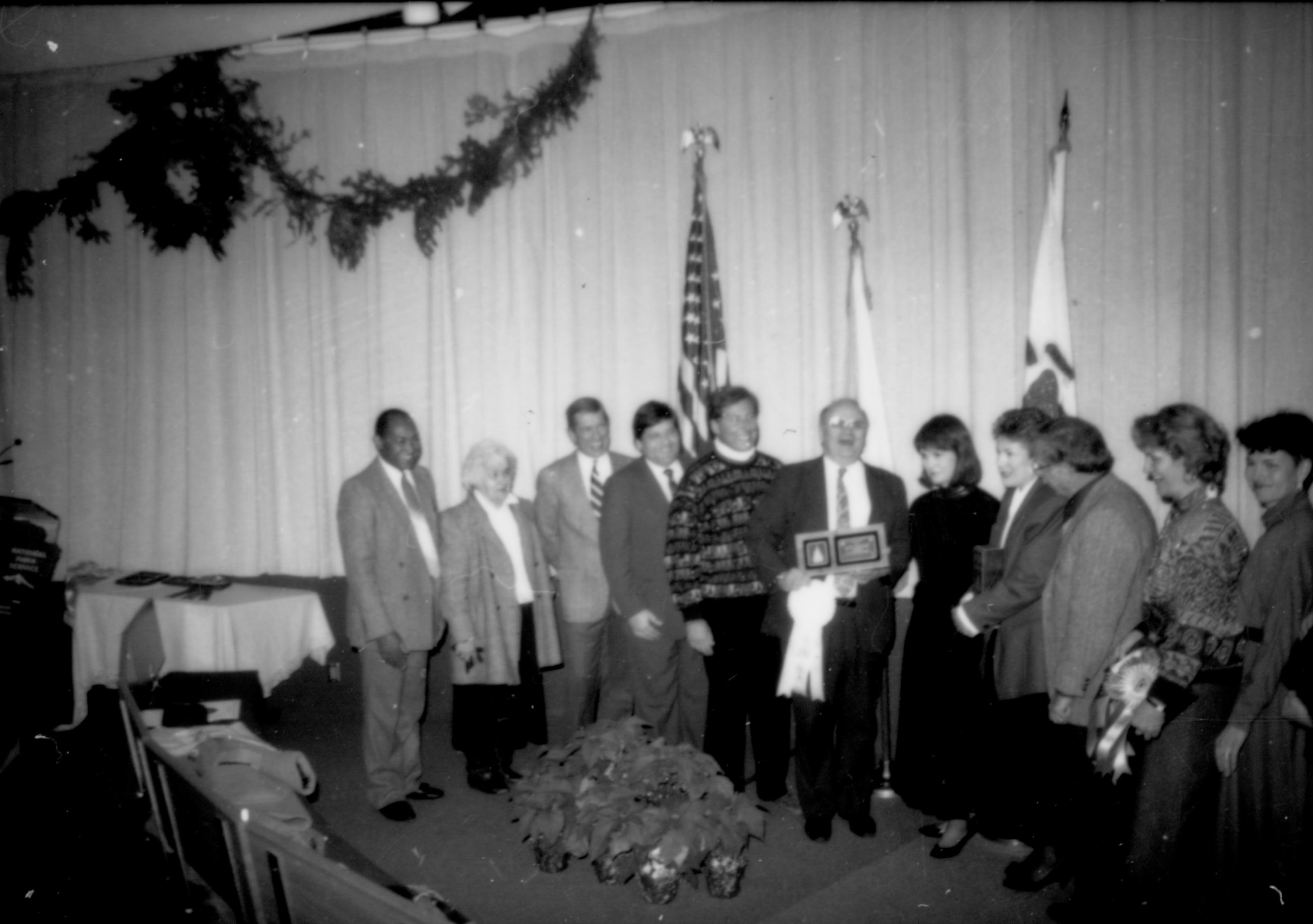 NA Lincoln Home NHS- Christmas in Licoln Neighborhood 1989, 88315 Christmas, neighborhood, ceremony