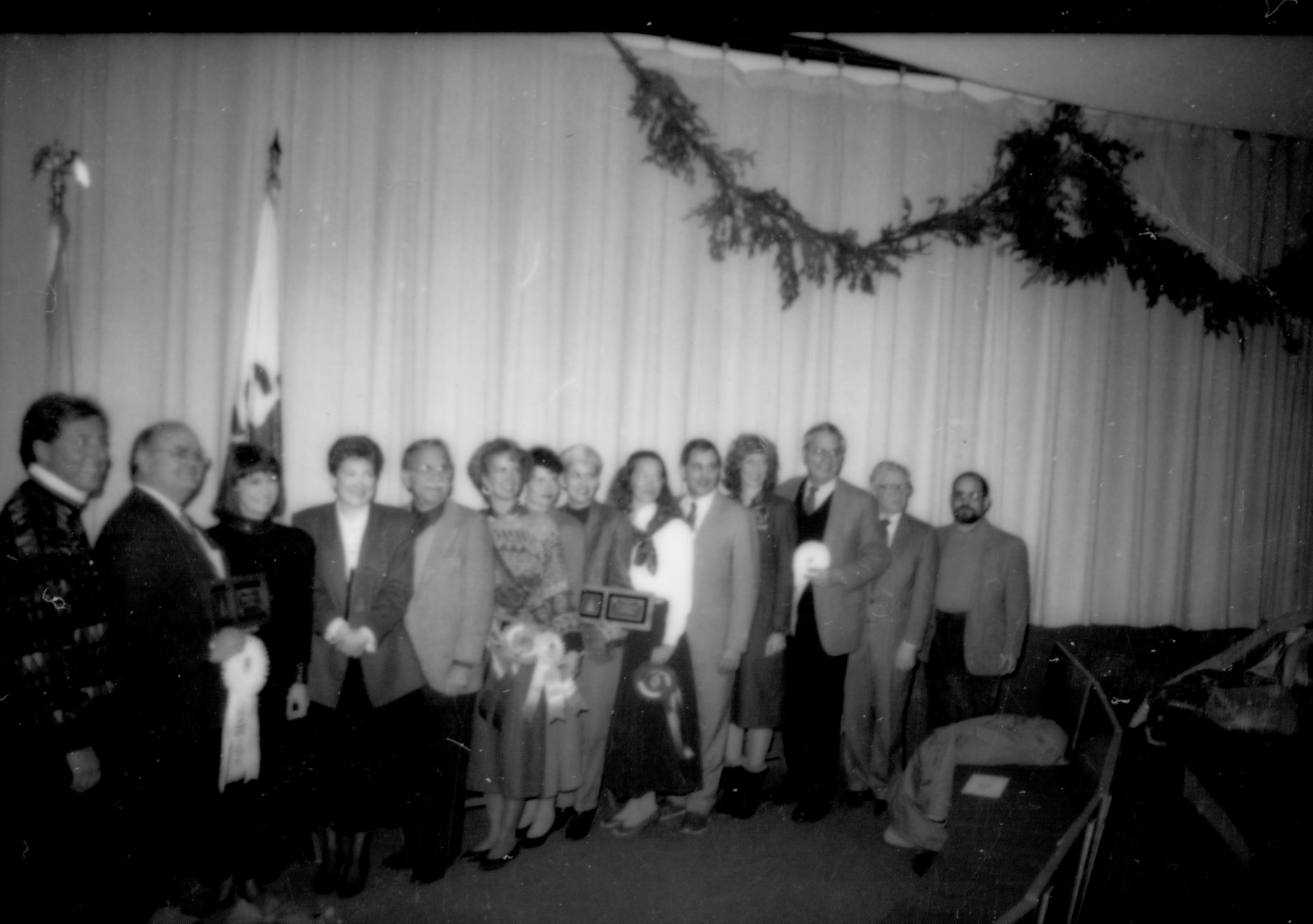 NA Lincoln Home NHS- Christmas in Licoln Neighborhood 1989, 88315 Christmas, neighborhood, ceremony