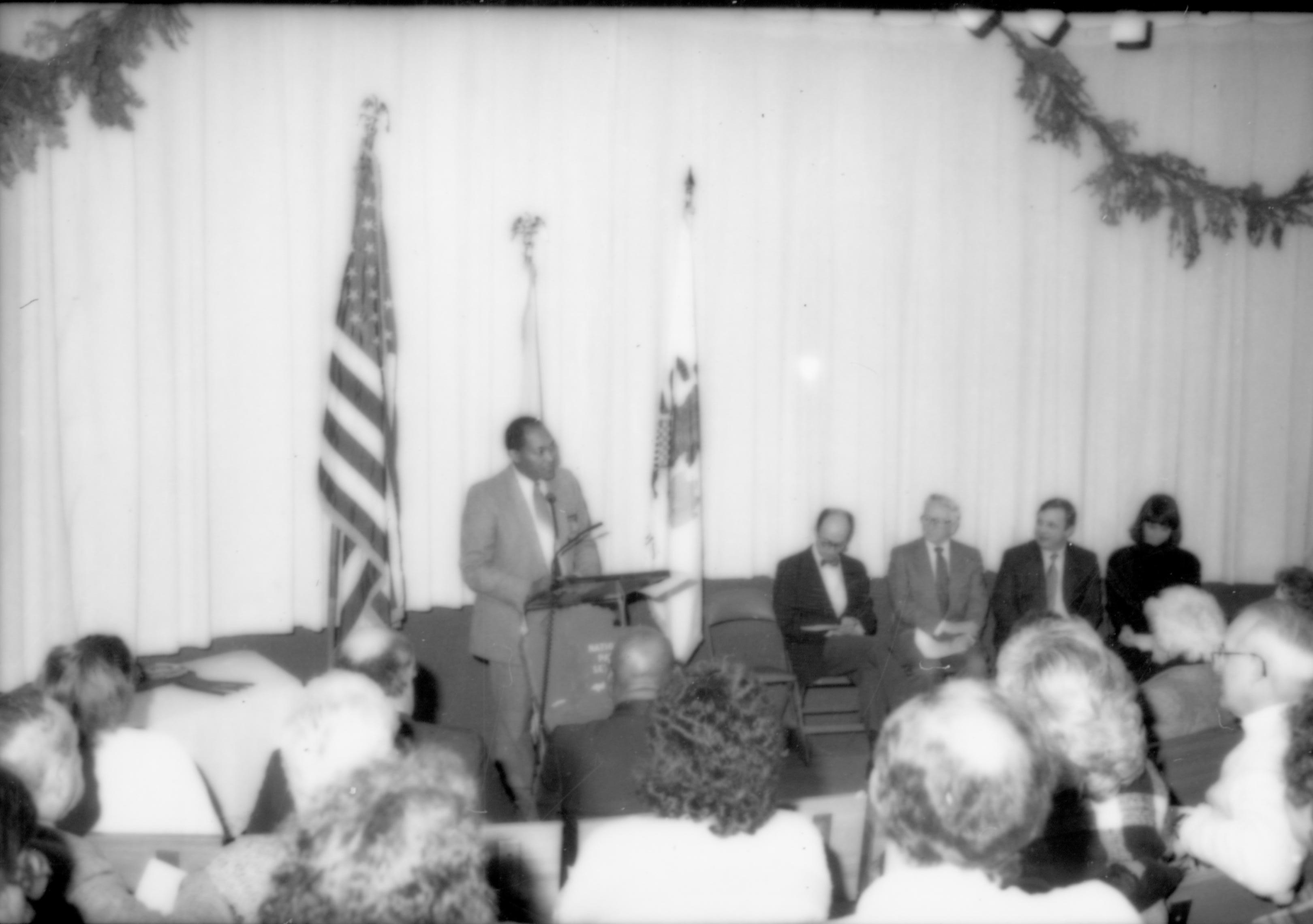 NA Lincoln Home NHS- Christmas in Licoln Neighborhood 1989, 88315 Christmas, neighborhood, ceremony