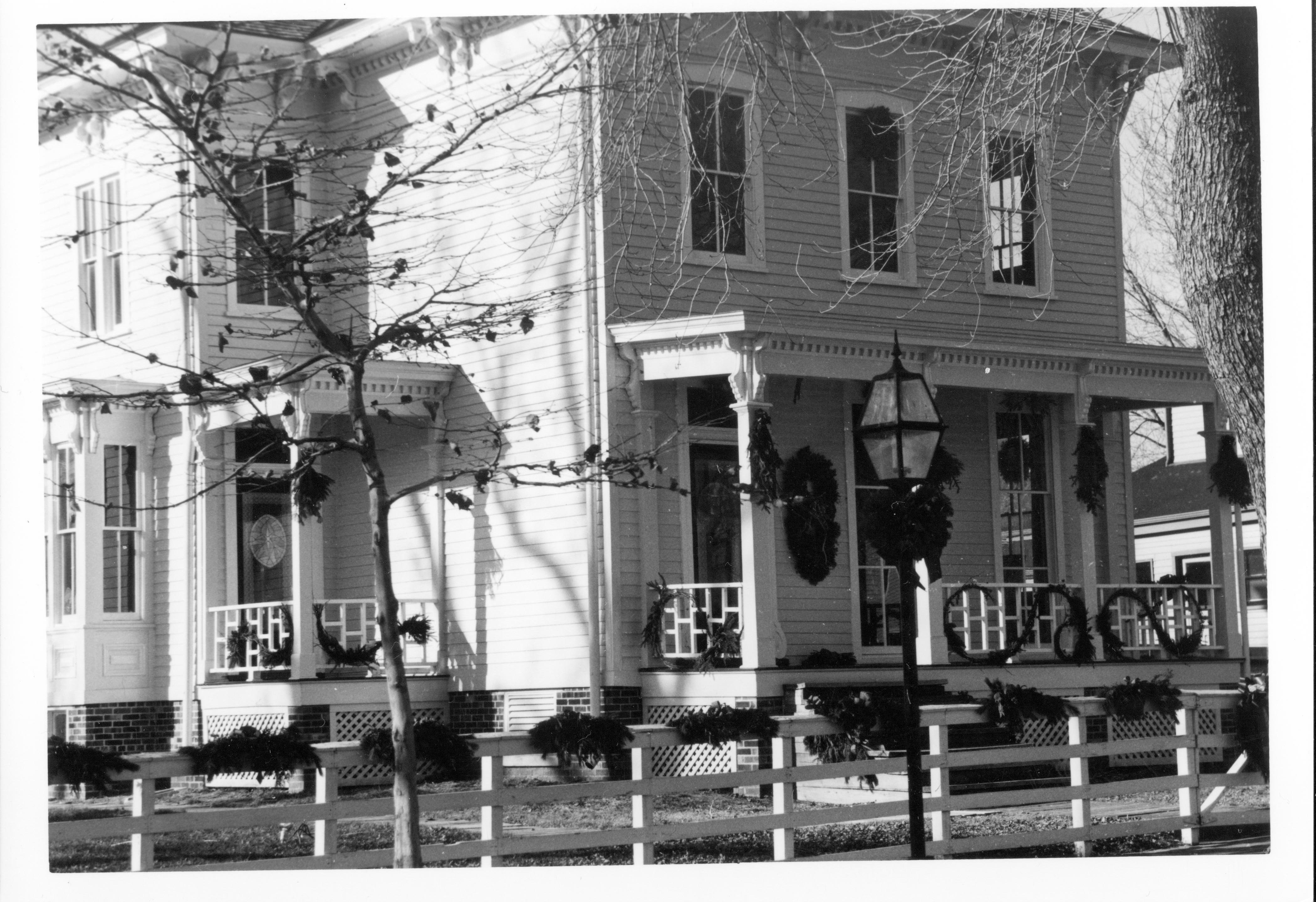 NA Lincoln Home NHS- Christmas in Licoln Neighborhood 1989 Christmas, neighborhood, ceremony