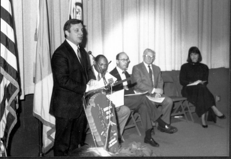 NA Lincoln Home NHS- Christmas in Licoln Neighborhood 1989 Christmas, ceremony, award