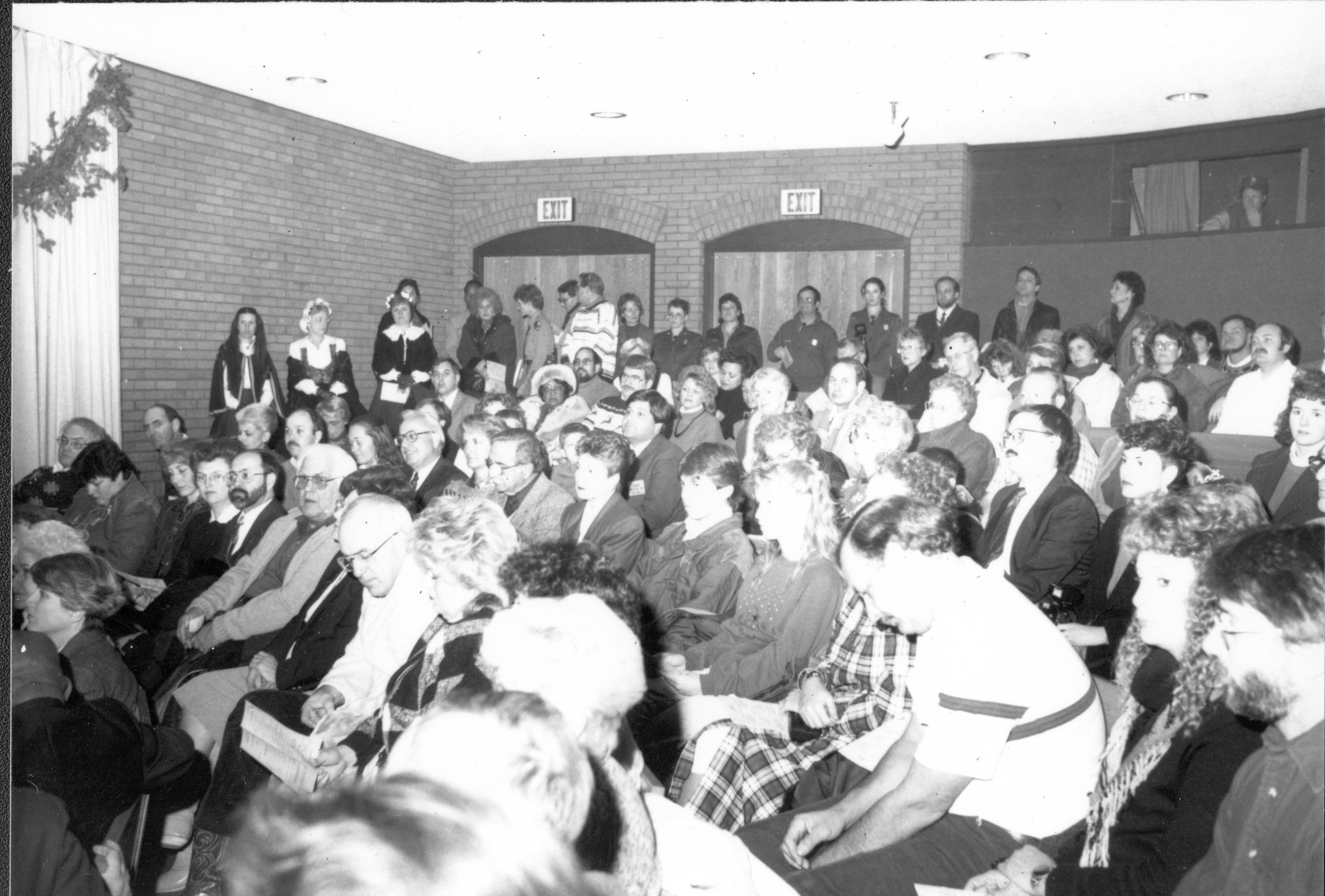 NA Lincoln Home NHS- Christmas in Licoln Neighborhood 1989 Christmas, ceremony, award